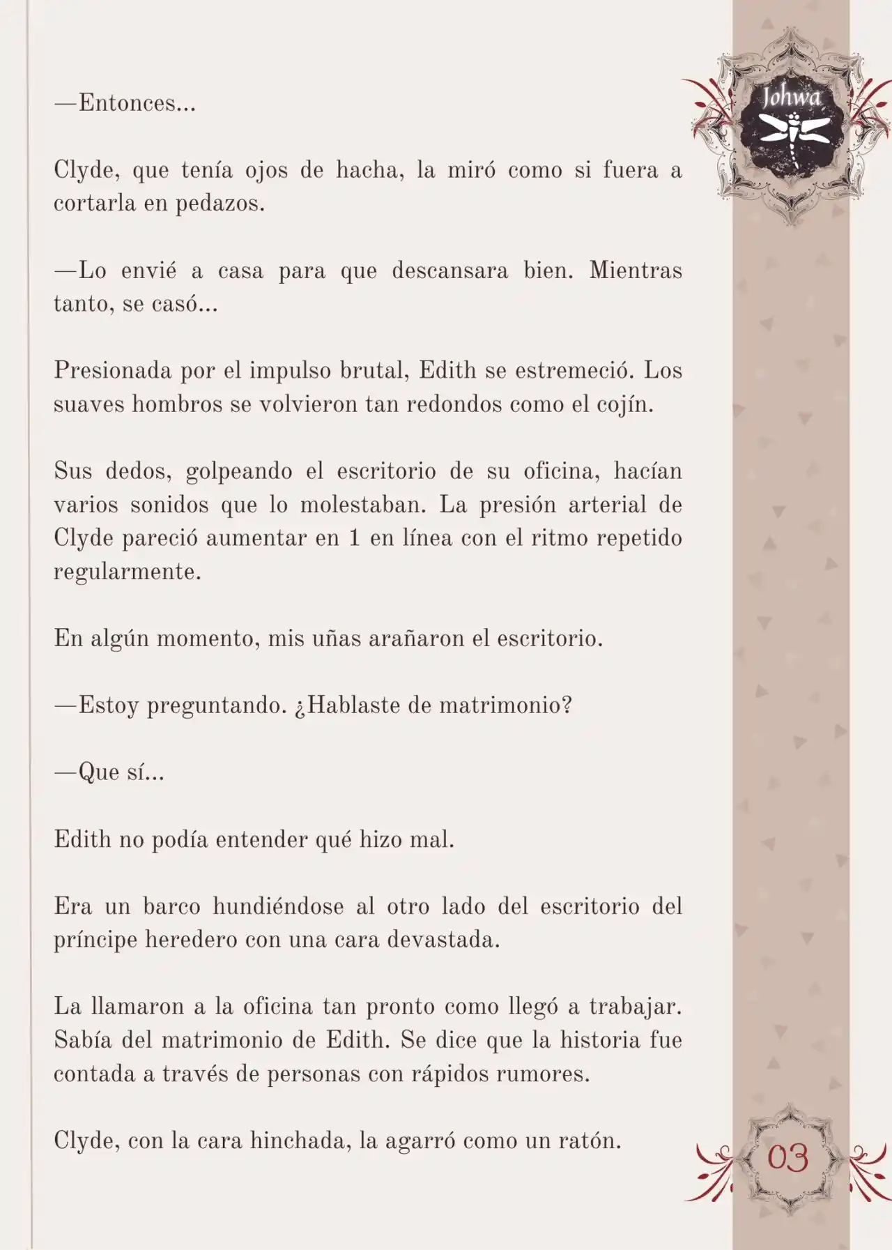 Me Convertí En La Sirvienta Del Obsesivo Príncipe Heredero (Novela) - Capítulo 25 - Página 5 - LectorTMOo