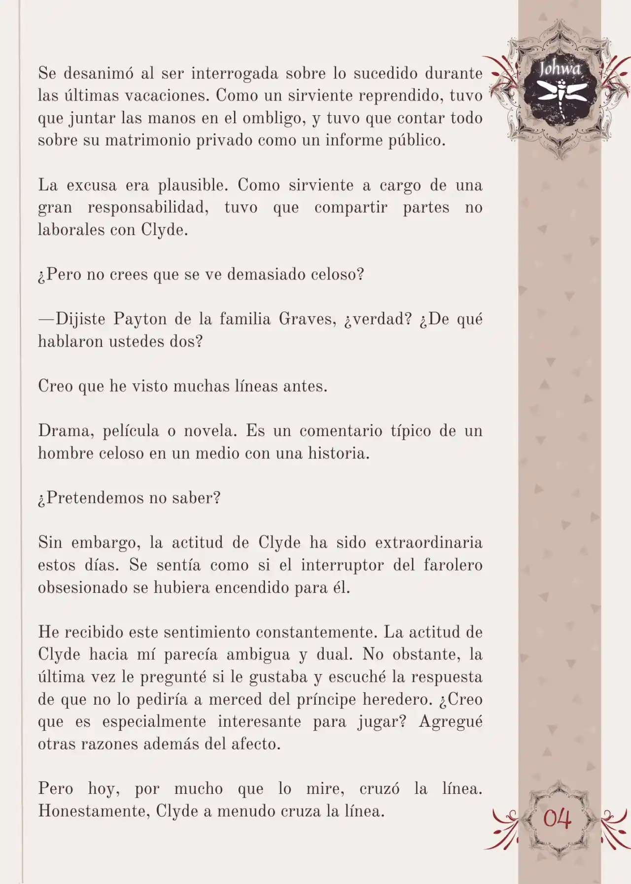Me Convertí En La Sirvienta Del Obsesivo Príncipe Heredero (Novela) - Capítulo 25 - Página 6 - LectorTMOo