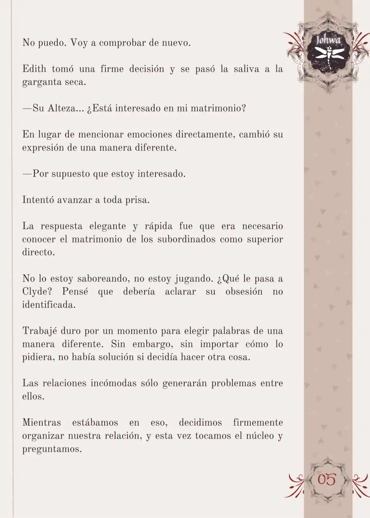 Me Convertí En La Sirvienta Del Obsesivo Príncipe Heredero (Novela) - Capítulo 25 - Página 7 - LectorTMOo