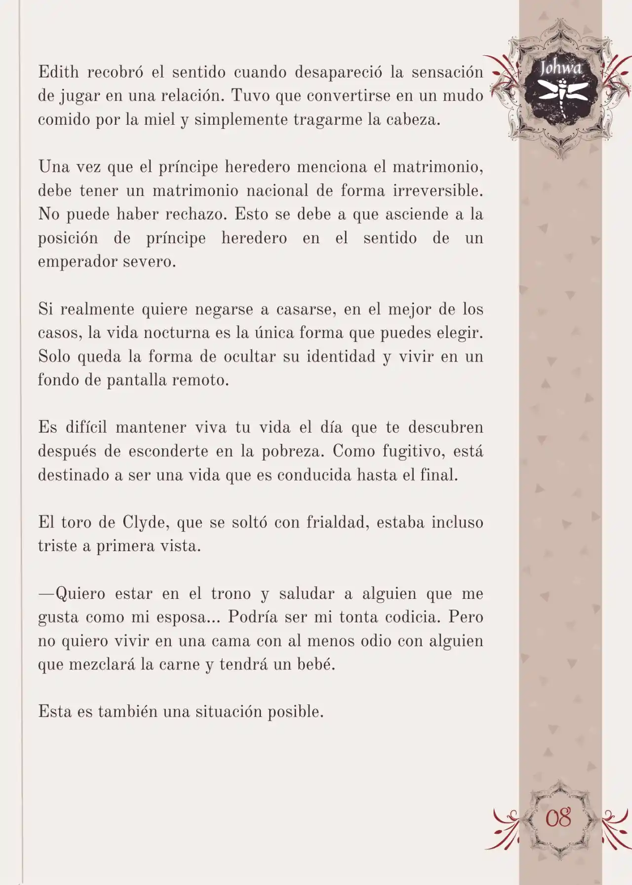 Me Convertí En La Sirvienta Del Obsesivo Príncipe Heredero (Novela) - Capítulo 25 - Página 10 - LectorTMOo