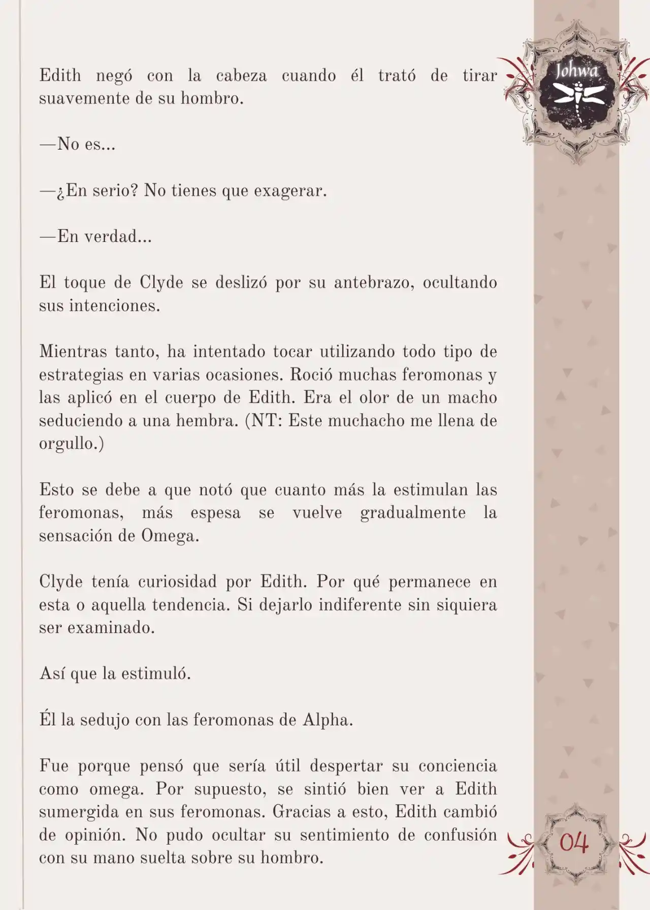 Me Convertí En La Sirvienta Del Obsesivo Príncipe Heredero (Novela) - Capítulo 27 - Página 6 - LectorTMOo
