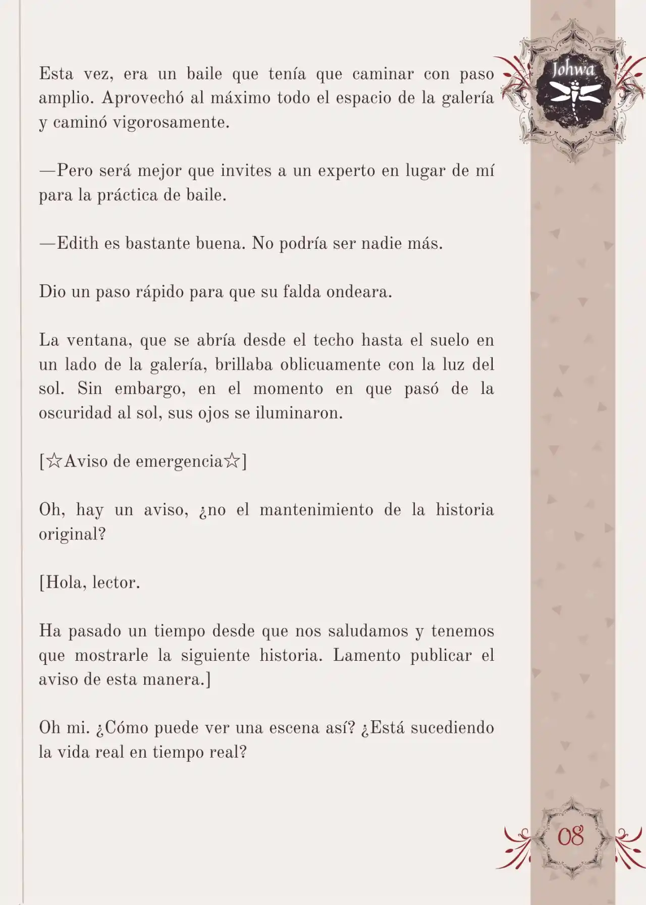 Me Convertí En La Sirvienta Del Obsesivo Príncipe Heredero (Novela) - Capítulo 27 - Página 10 - LectorTMOo