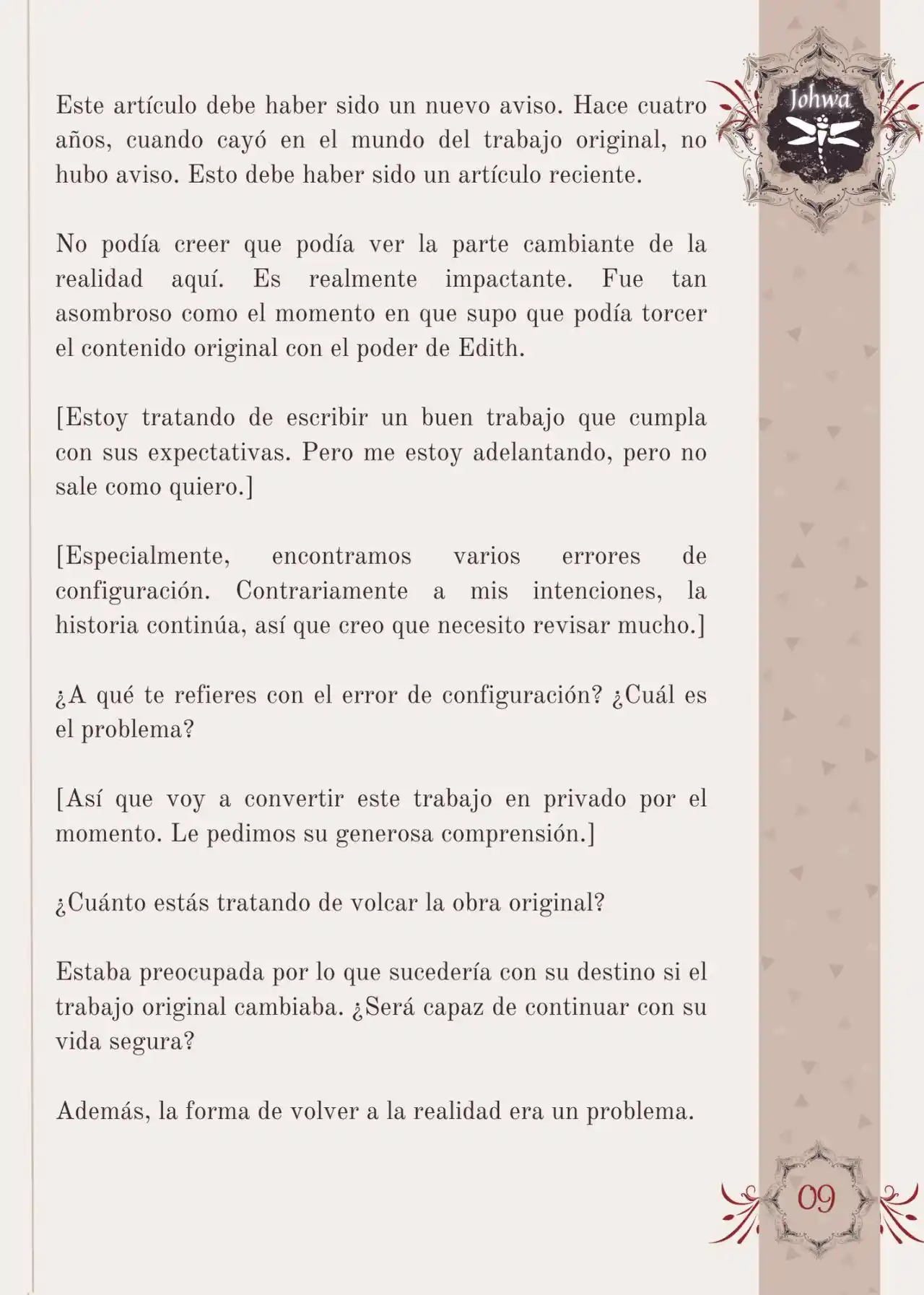 Me Convertí En La Sirvienta Del Obsesivo Príncipe Heredero (Novela) - Capítulo 27 - Página 11 - LectorTMOo