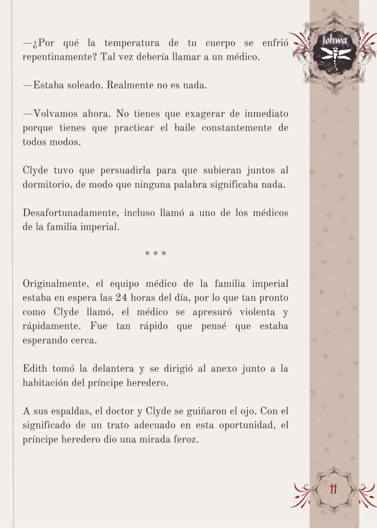 Me Convertí En La Sirvienta Del Obsesivo Príncipe Heredero (Novela) - Capítulo 27 - Página 13 - LectorTMOo