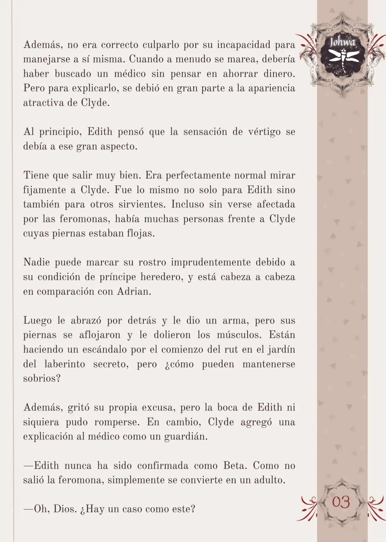 Me Convertí En La Sirvienta Del Obsesivo Príncipe Heredero (Novela) - Capítulo 28 - Página 5 - LectorTMOo