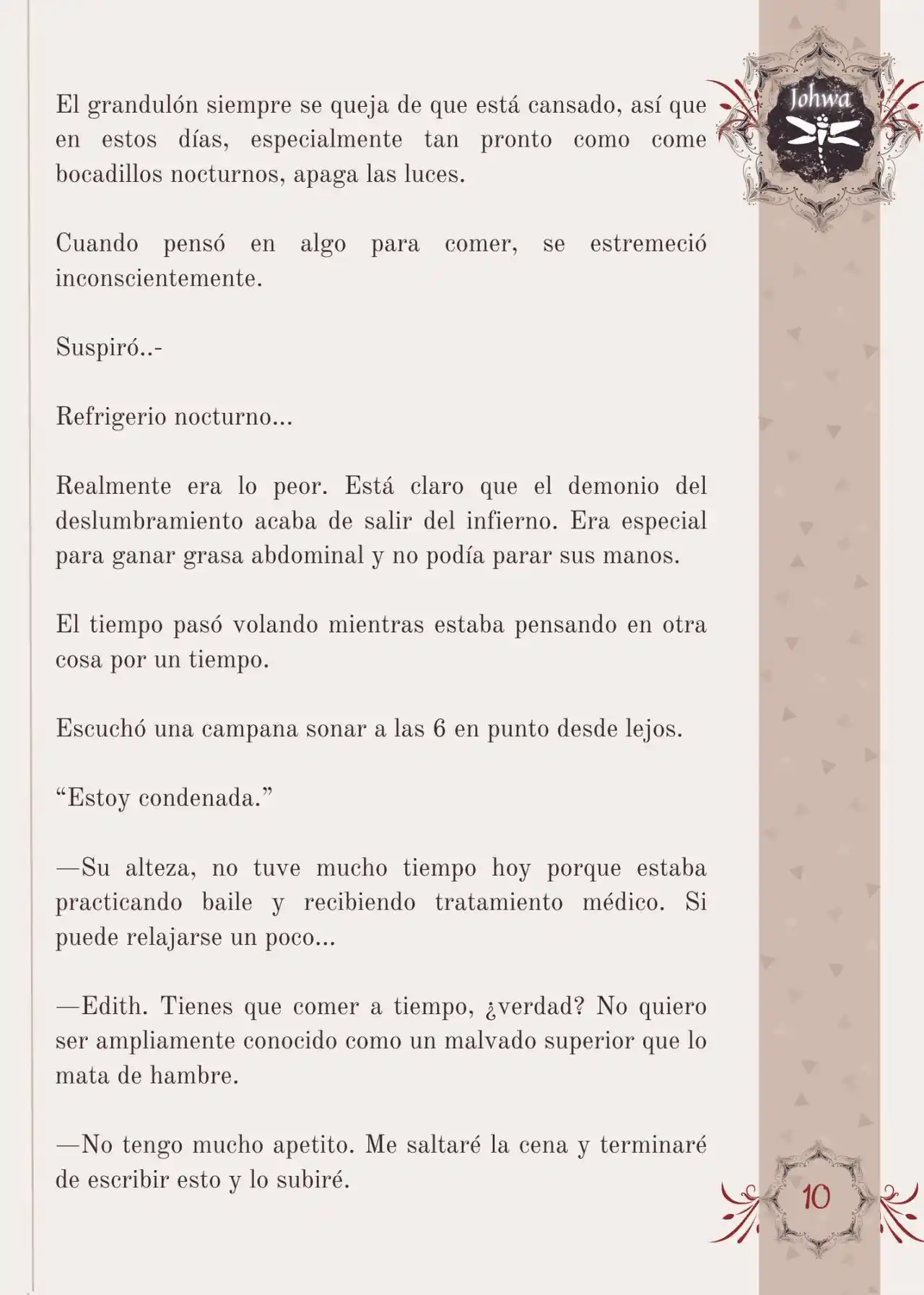Me Convertí En La Sirvienta Del Obsesivo Príncipe Heredero (Novela) - Capítulo 28 - Página 12 - LectorTMOo