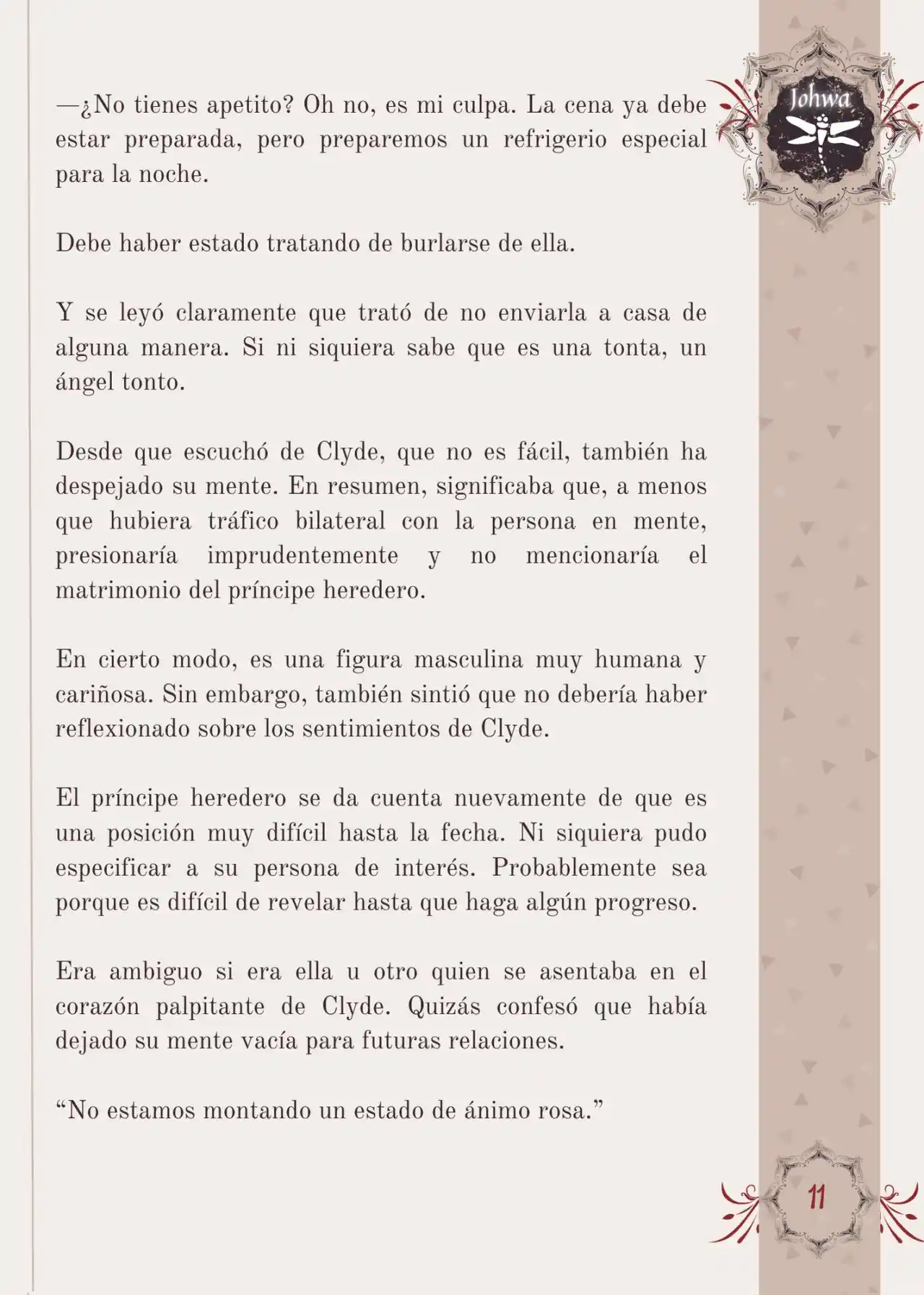 Me Convertí En La Sirvienta Del Obsesivo Príncipe Heredero (Novela) - Capítulo 28 - Página 13 - LectorTMOo