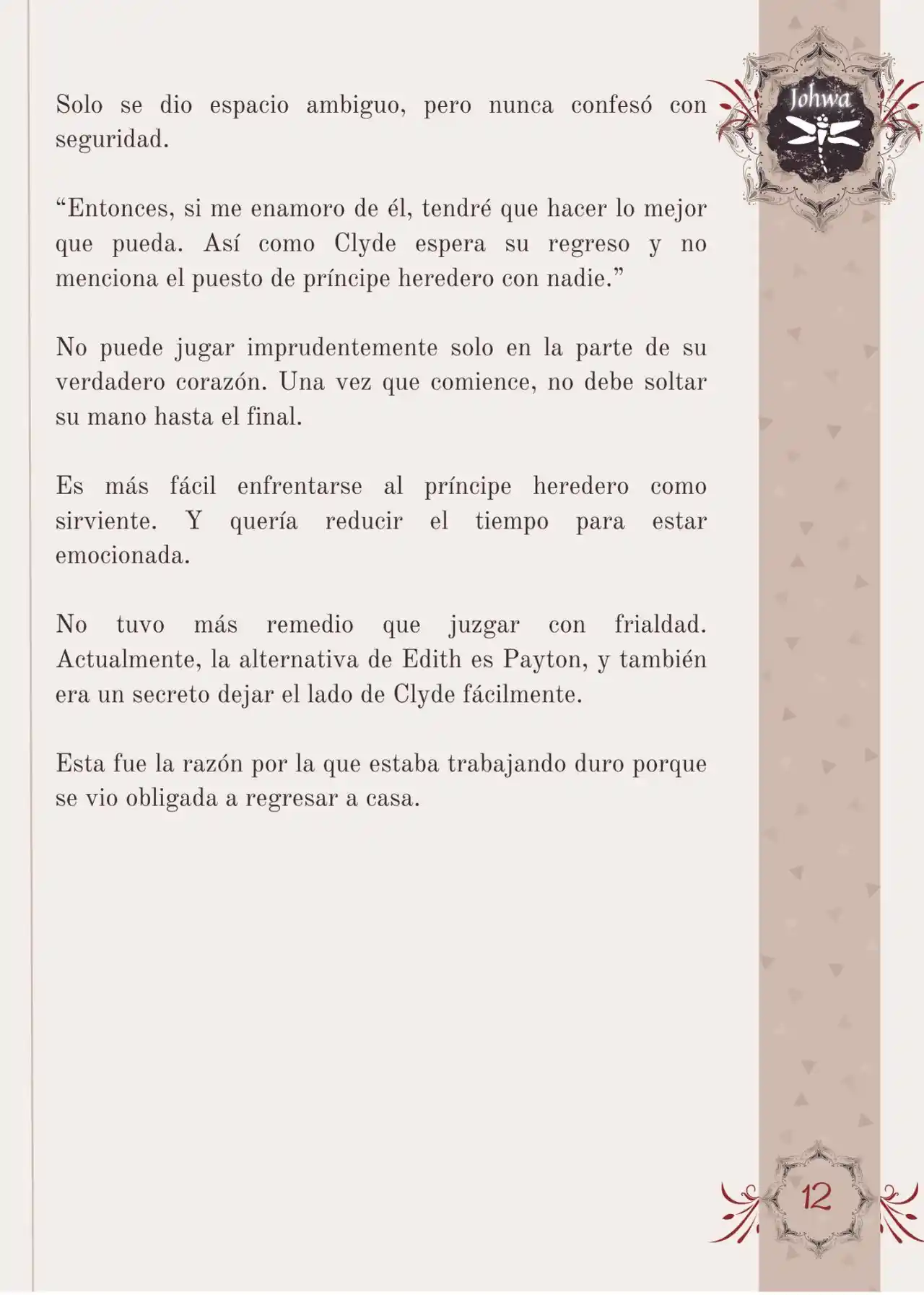Me Convertí En La Sirvienta Del Obsesivo Príncipe Heredero (Novela) - Capítulo 28 - Página 14 - LectorTMOo