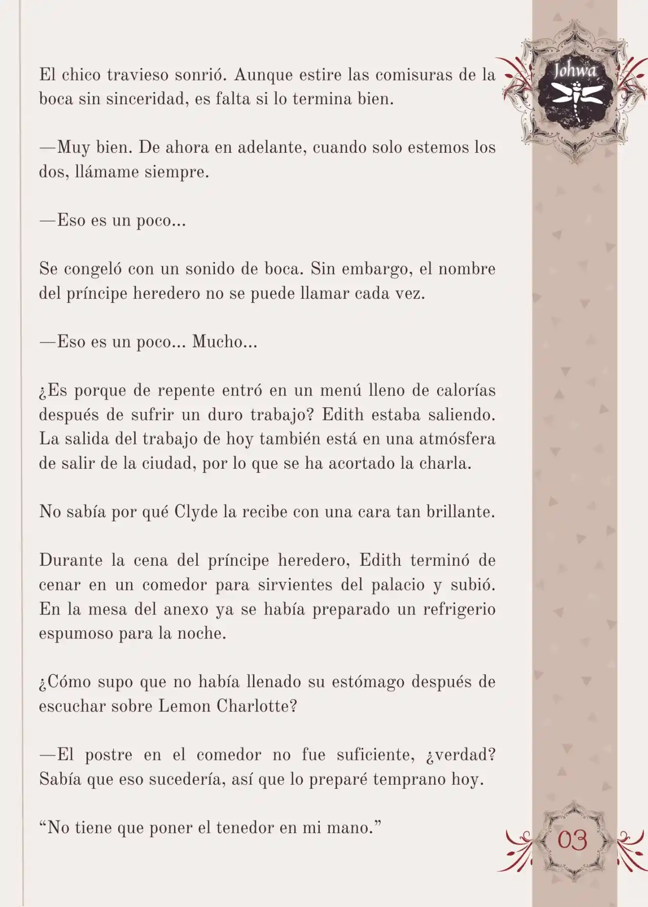 Me Convertí En La Sirvienta Del Obsesivo Príncipe Heredero (Novela) - Capítulo 29 - Página 5 - LectorTMOo