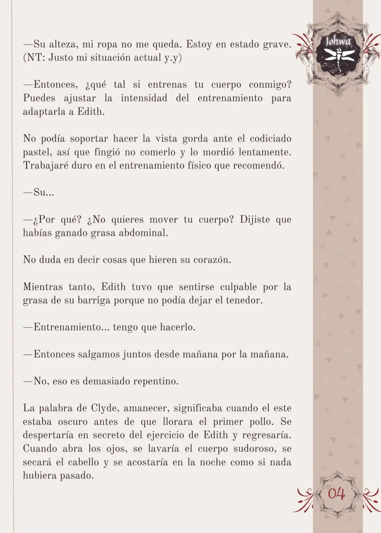 Me Convertí En La Sirvienta Del Obsesivo Príncipe Heredero (Novela) - Capítulo 29 - Página 6 - LectorTMOo