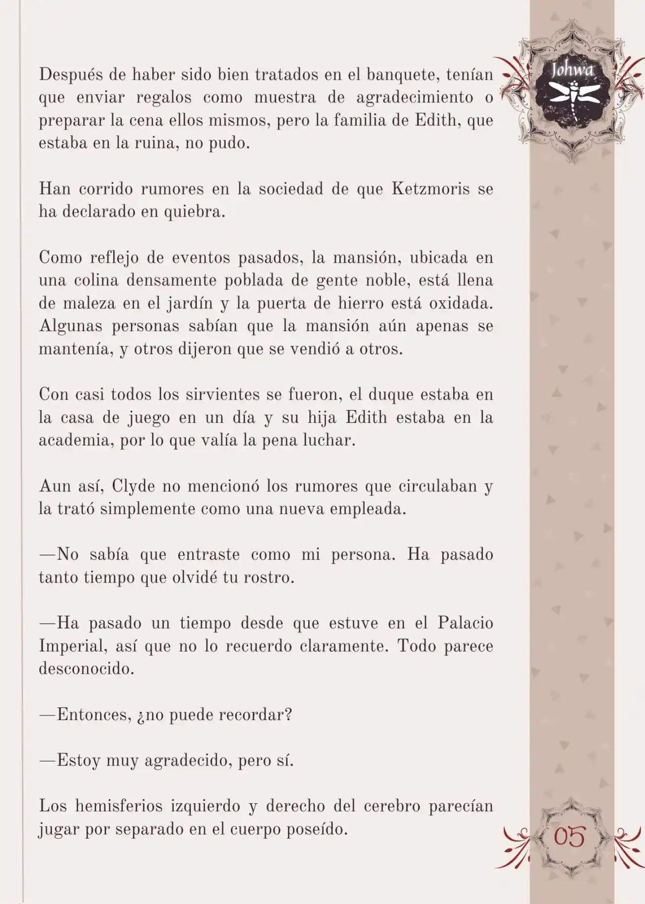 Me Convertí En La Sirvienta Del Obsesivo Príncipe Heredero (Novela) - Capítulo 3 - Página 7 - LectorTMOo