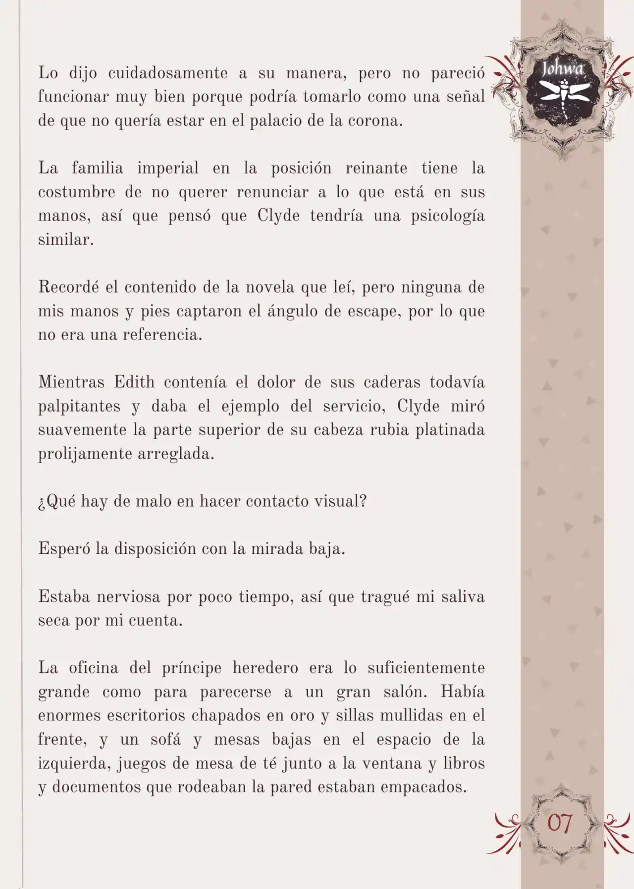 Me Convertí En La Sirvienta Del Obsesivo Príncipe Heredero (Novela) - Capítulo 3 - Página 9 - LectorTMOo