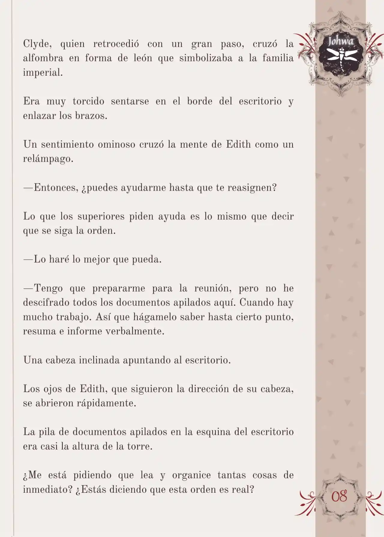 Me Convertí En La Sirvienta Del Obsesivo Príncipe Heredero (Novela) - Capítulo 3 - Página 10 - LectorTMOo
