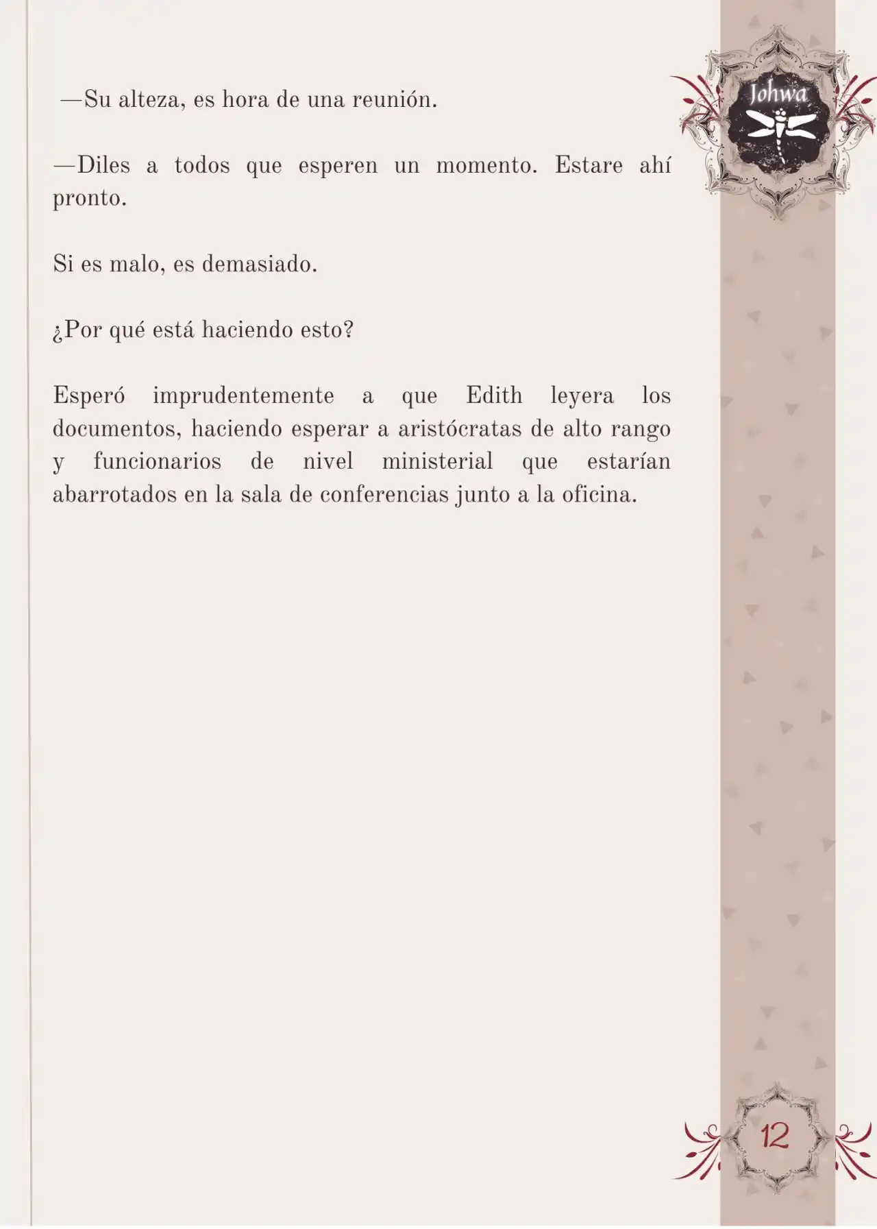 Me Convertí En La Sirvienta Del Obsesivo Príncipe Heredero (Novela) - Capítulo 3 - Página 14 - LectorTMOo