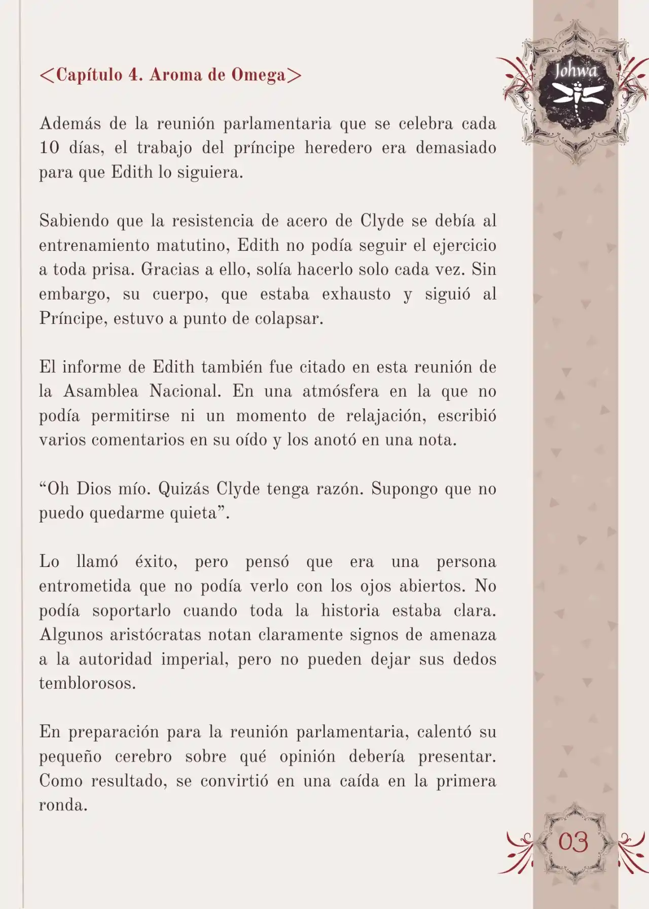 Me Convertí En La Sirvienta Del Obsesivo Príncipe Heredero (Novela) - Capítulo 31 - Página 5 - LectorTMOo