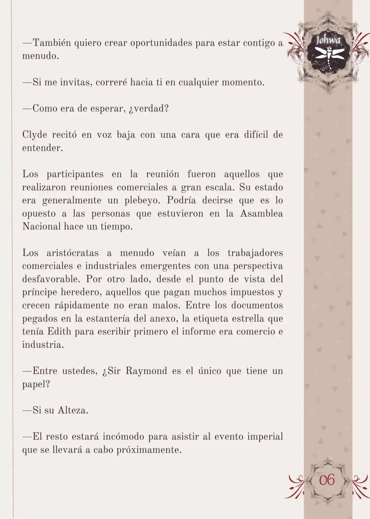 Me Convertí En La Sirvienta Del Obsesivo Príncipe Heredero (Novela) - Capítulo 31 - Página 8 - LectorTMOo