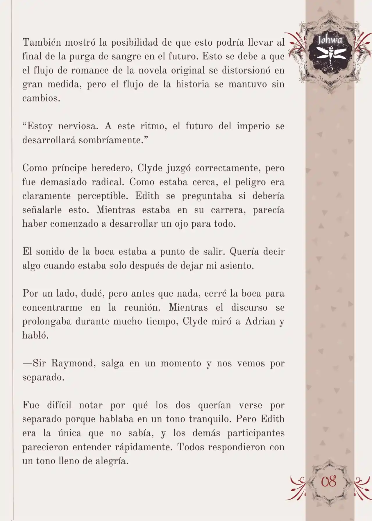 Me Convertí En La Sirvienta Del Obsesivo Príncipe Heredero (Novela) - Capítulo 31 - Página 10 - LectorTMOo