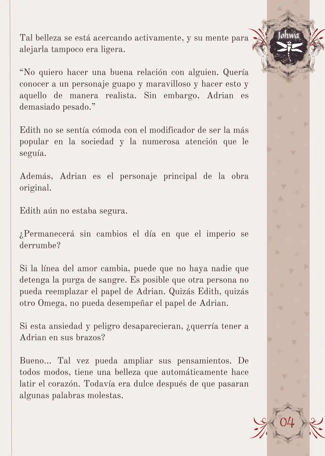 Me Convertí En La Sirvienta Del Obsesivo Príncipe Heredero (Novela) - Capítulo 32 - Página 6 - LectorTMOo