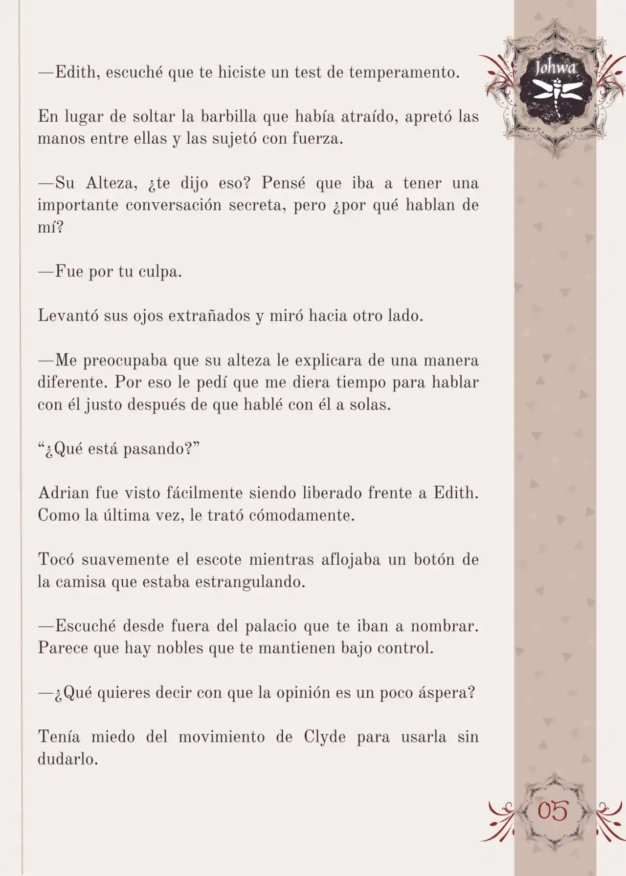Me Convertí En La Sirvienta Del Obsesivo Príncipe Heredero (Novela) - Capítulo 32 - Página 7 - LectorTMOo