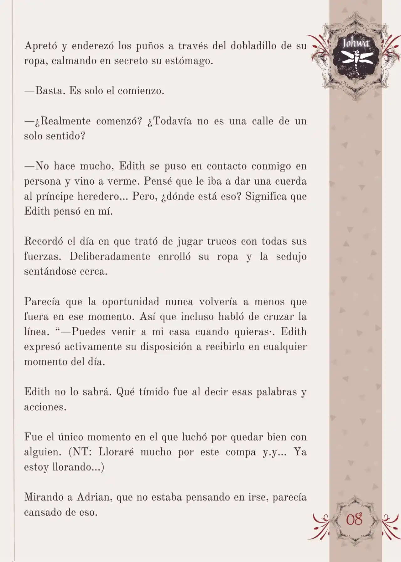 Me Convertí En La Sirvienta Del Obsesivo Príncipe Heredero (Novela) - Capítulo 33 - Página 10 - LectorTMOo