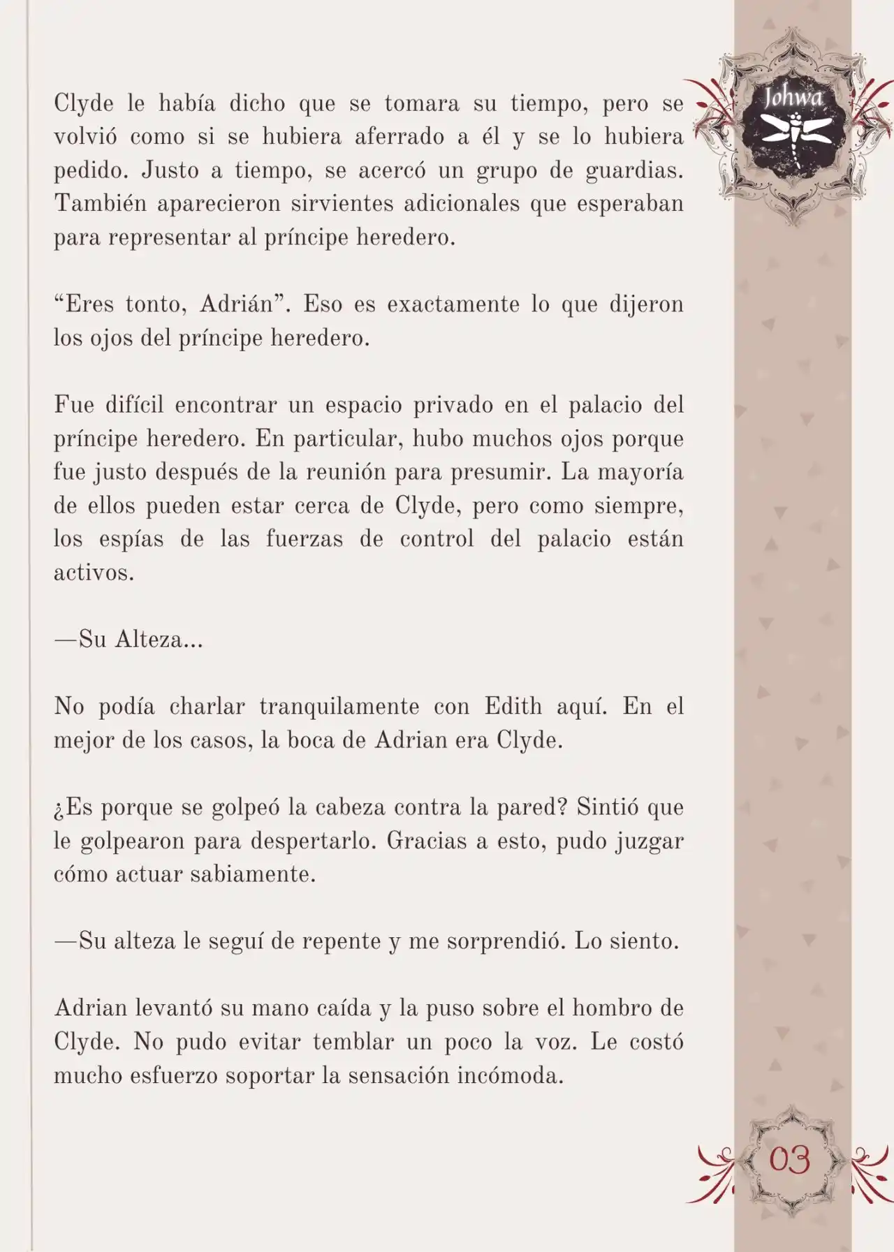 Me Convertí En La Sirvienta Del Obsesivo Príncipe Heredero (Novela) - Capítulo 34 - Página 5 - LectorTMOo