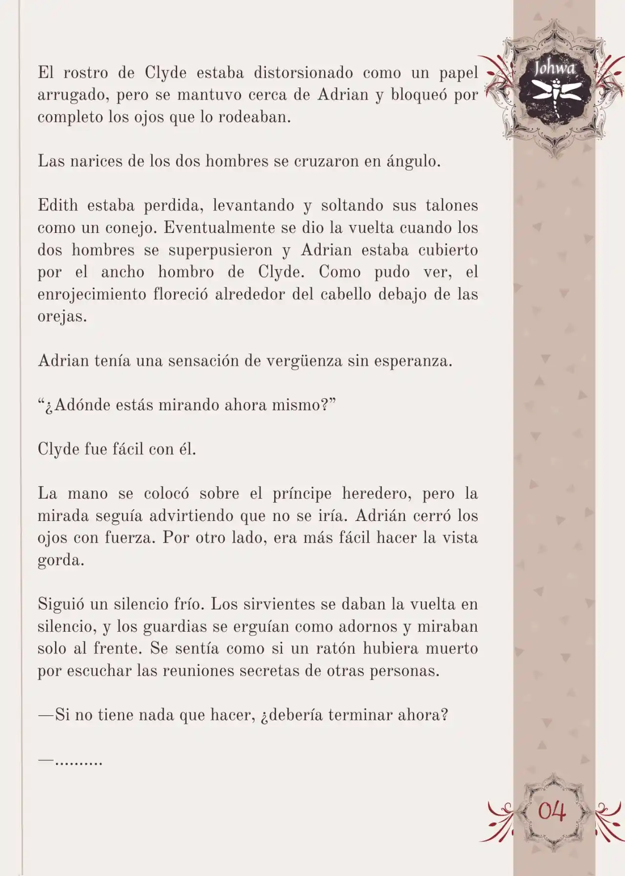 Me Convertí En La Sirvienta Del Obsesivo Príncipe Heredero (Novela) - Capítulo 34 - Página 6 - LectorTMOo