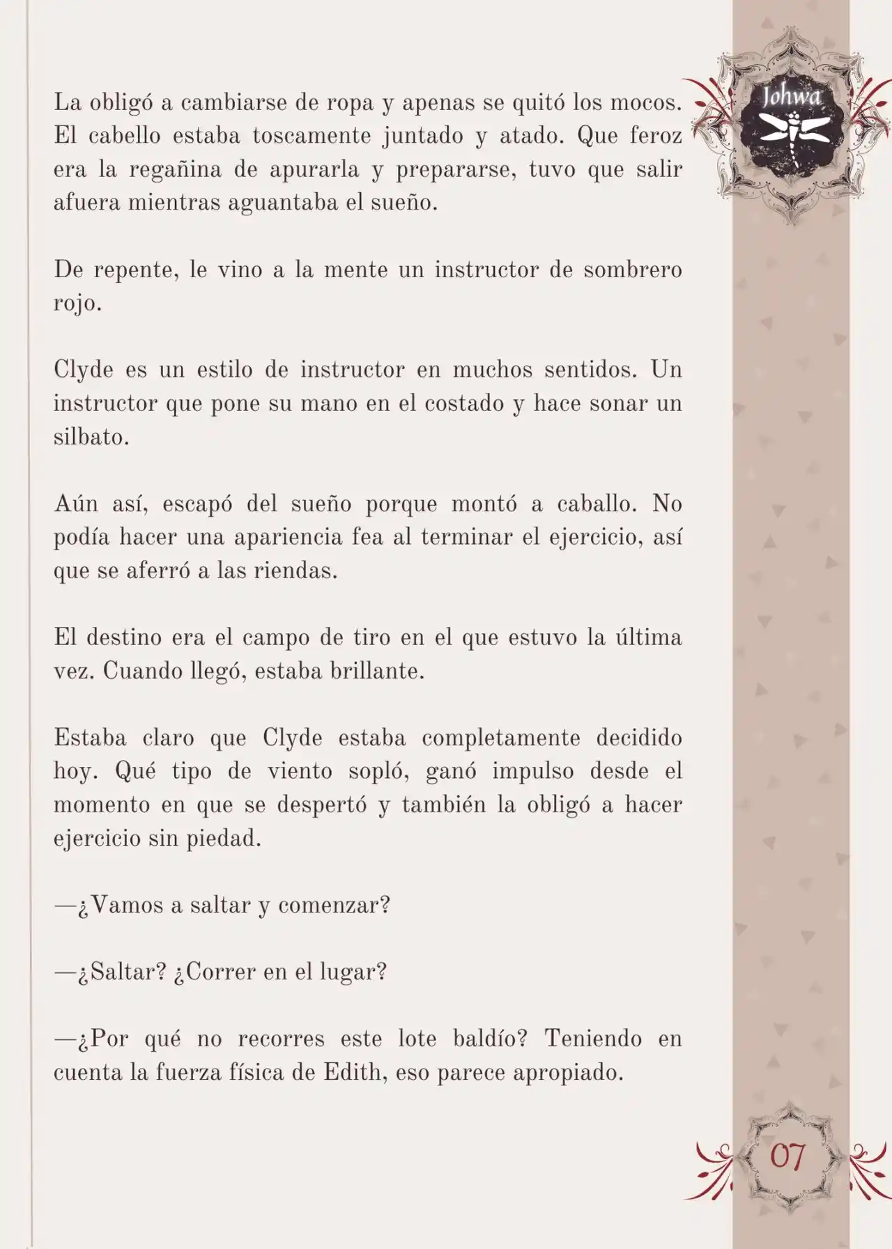 Me Convertí En La Sirvienta Del Obsesivo Príncipe Heredero (Novela) - Capítulo 34 - Página 9 - LectorTMOo