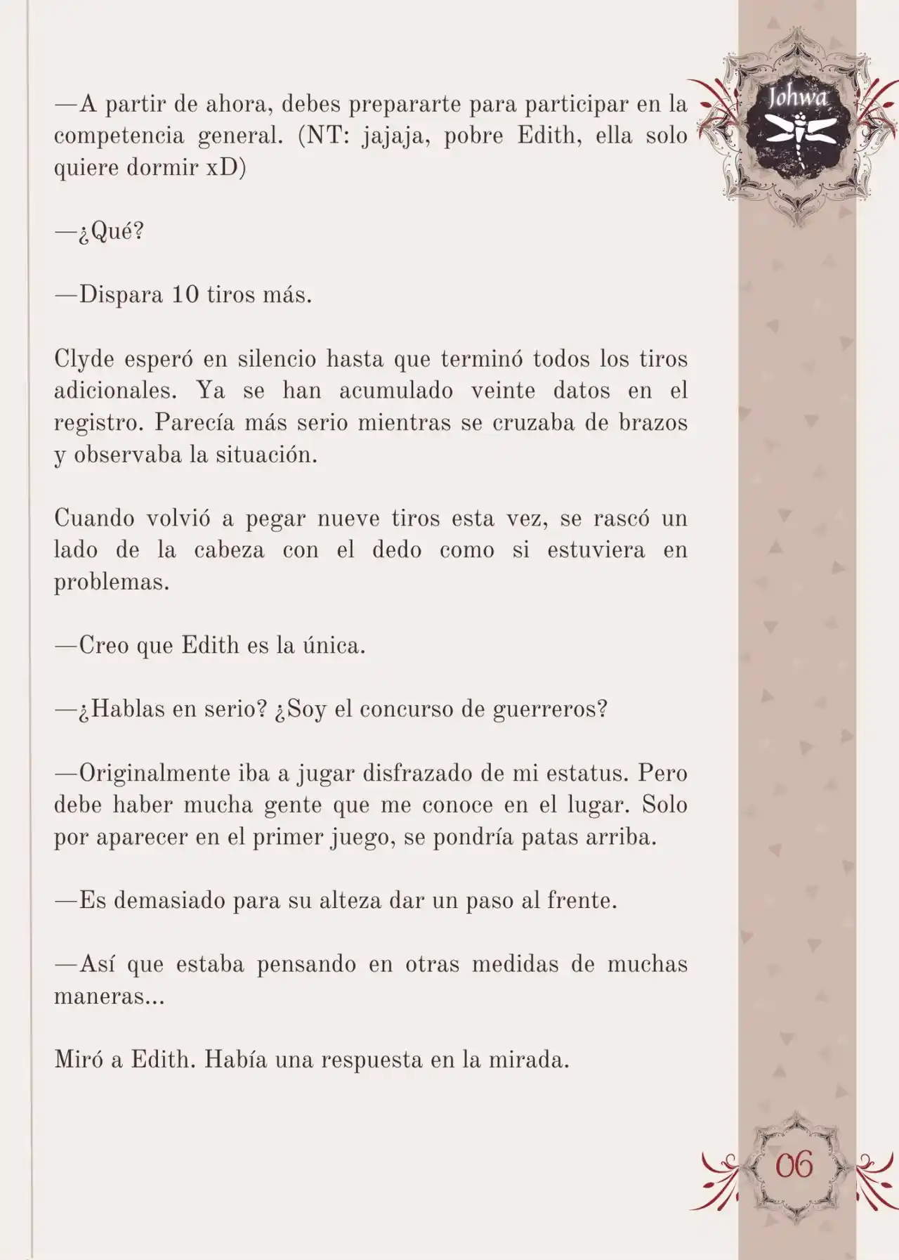 Me Convertí En La Sirvienta Del Obsesivo Príncipe Heredero (Novela) - Capítulo 35 - Página 8 - LectorTMOo