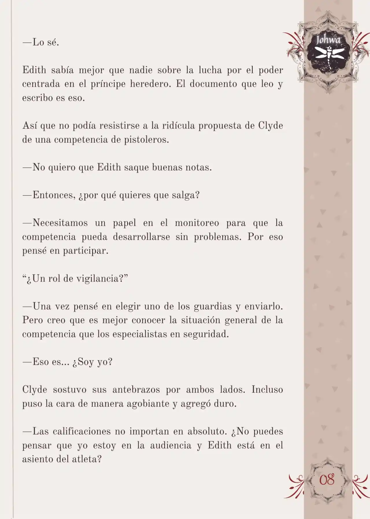 Me Convertí En La Sirvienta Del Obsesivo Príncipe Heredero (Novela) - Capítulo 35 - Página 10 - LectorTMOo