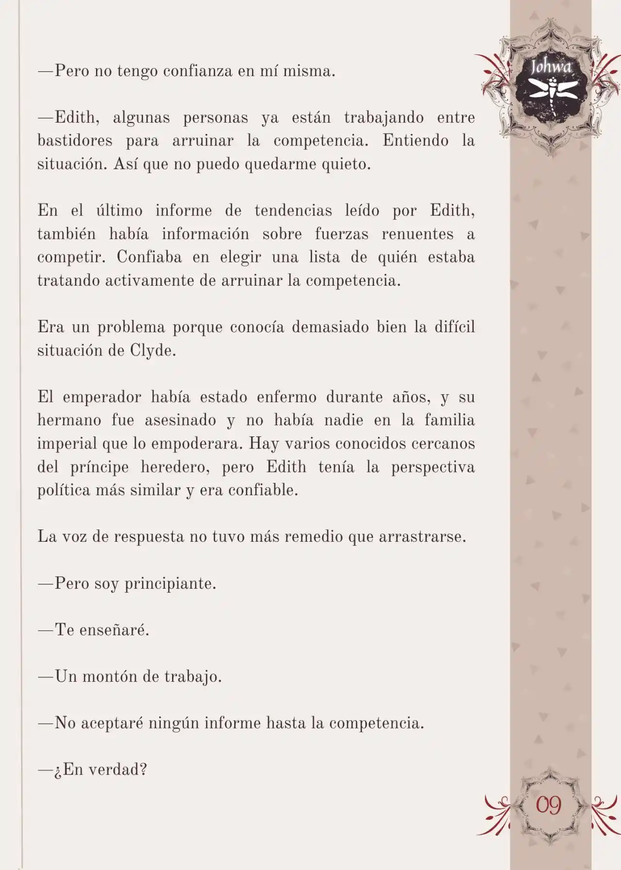 Me Convertí En La Sirvienta Del Obsesivo Príncipe Heredero (Novela) - Capítulo 35 - Página 11 - LectorTMOo
