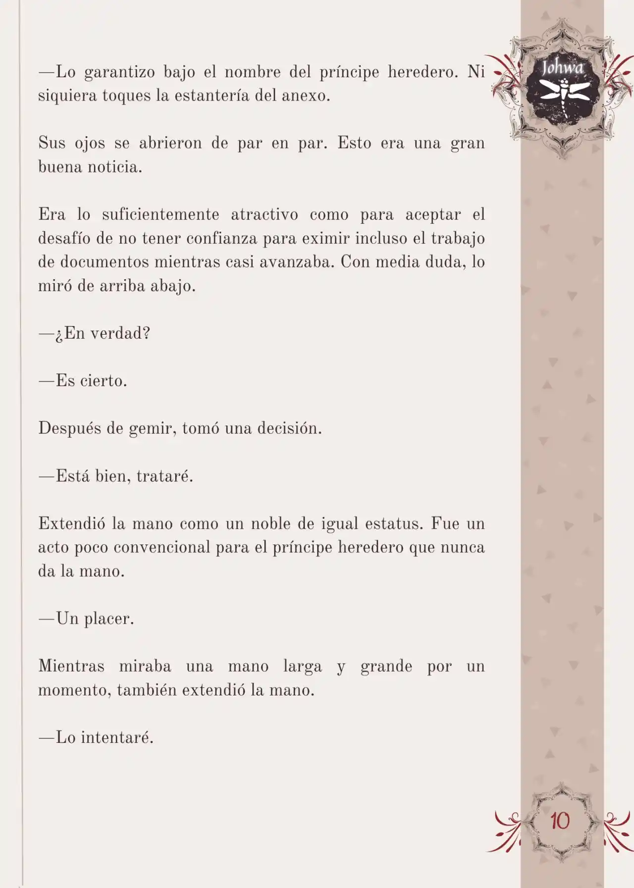 Me Convertí En La Sirvienta Del Obsesivo Príncipe Heredero (Novela) - Capítulo 35 - Página 12 - LectorTMOo