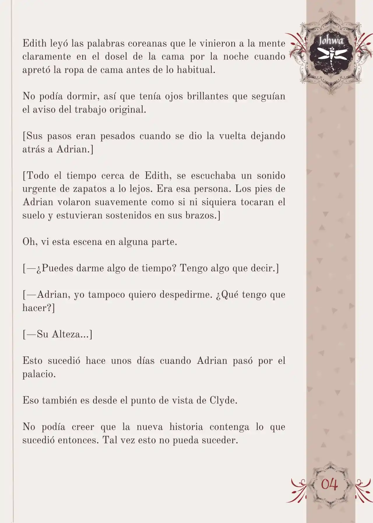 Me Convertí En La Sirvienta Del Obsesivo Príncipe Heredero (Novela) - Capítulo 36 - Página 6 - LectorTMOo