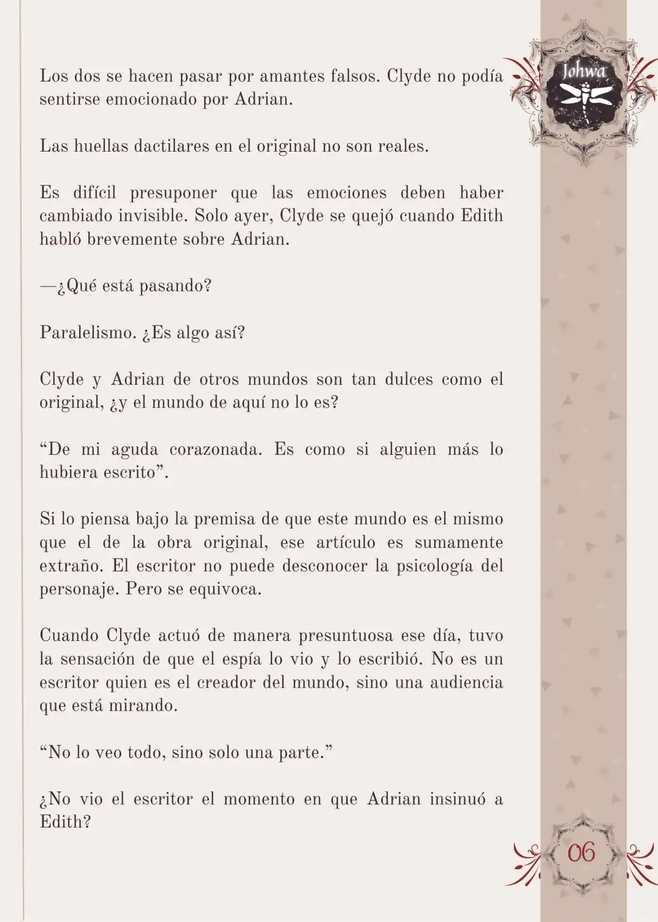 Me Convertí En La Sirvienta Del Obsesivo Príncipe Heredero (Novela) - Capítulo 36 - Página 8 - LectorTMOo