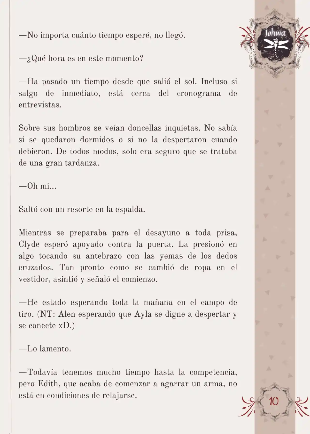 Me Convertí En La Sirvienta Del Obsesivo Príncipe Heredero (Novela) - Capítulo 36 - Página 12 - LectorTMOo