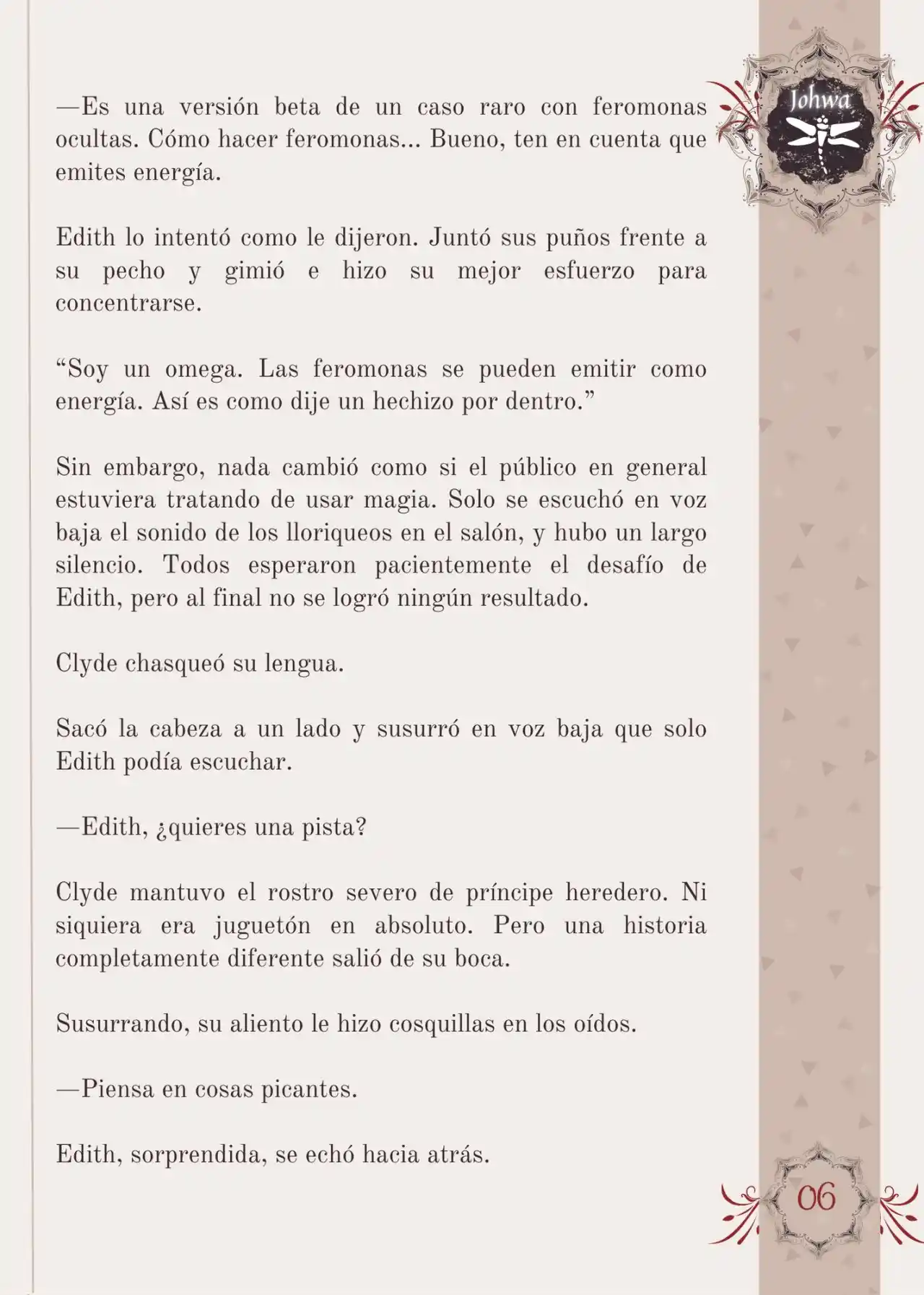 Me Convertí En La Sirvienta Del Obsesivo Príncipe Heredero (Novela) - Capítulo 37 - Página 8 - LectorTMOo