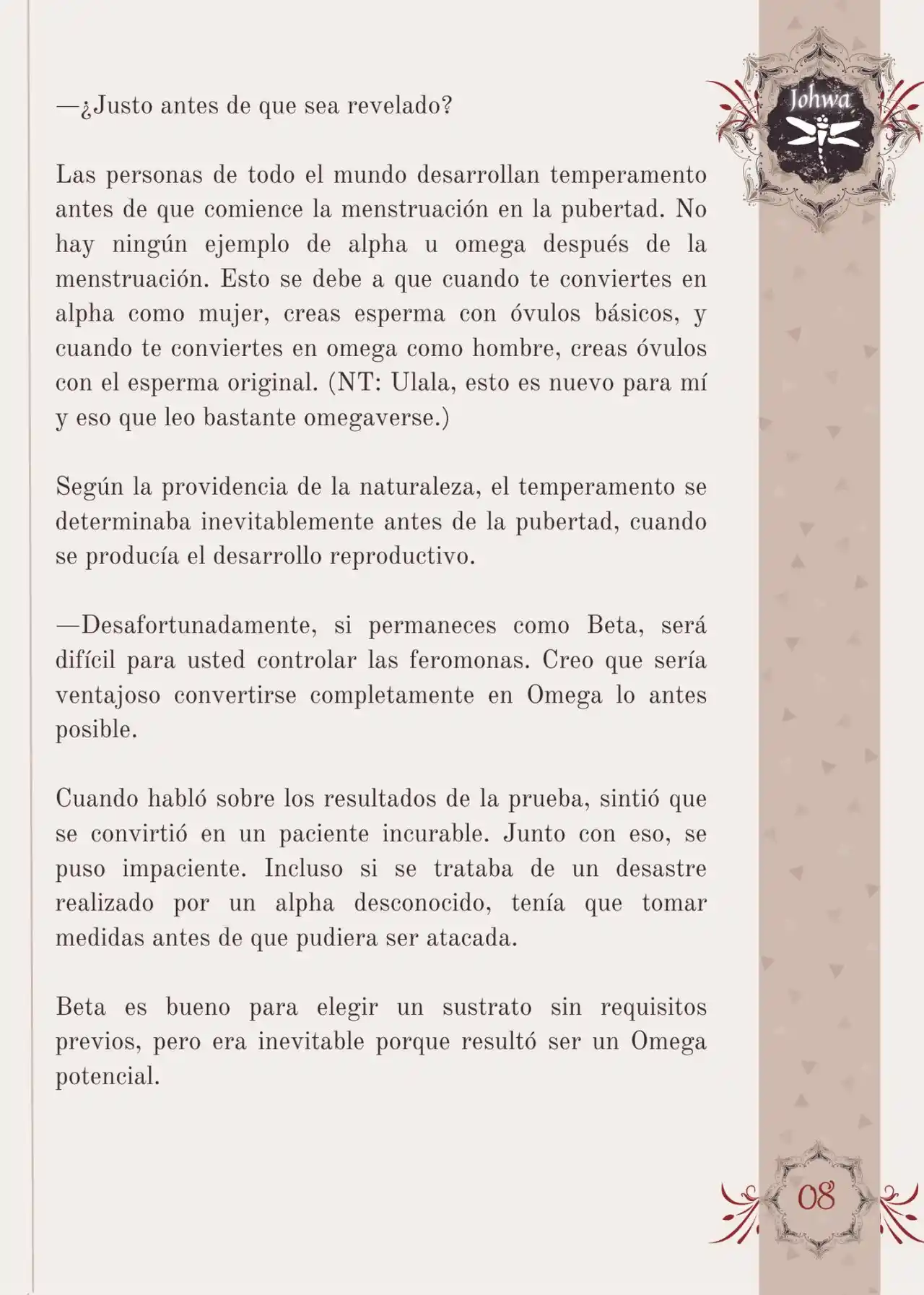 Me Convertí En La Sirvienta Del Obsesivo Príncipe Heredero (Novela) - Capítulo 37 - Página 10 - LectorTMOo
