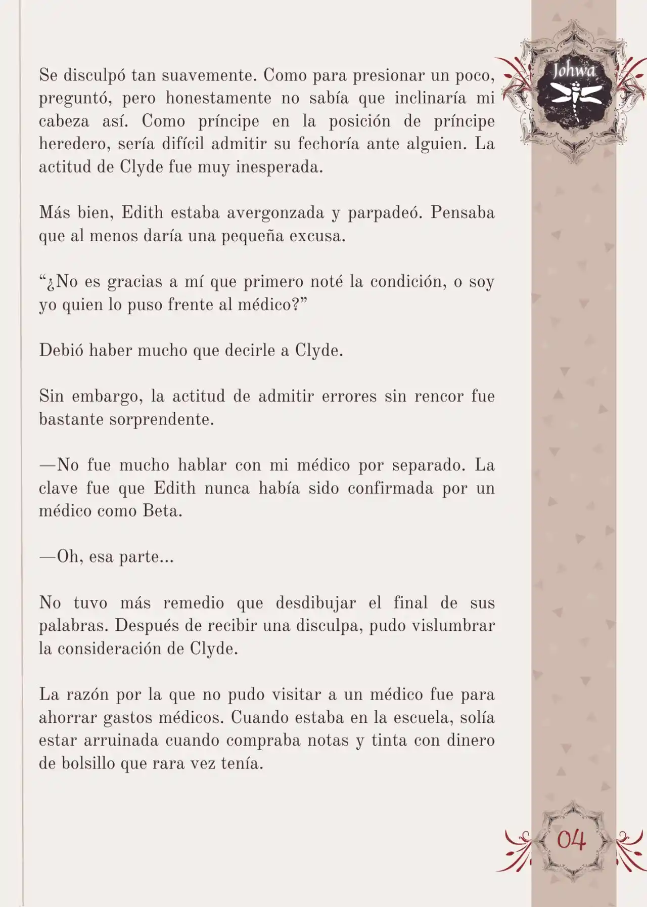 Me Convertí En La Sirvienta Del Obsesivo Príncipe Heredero (Novela) - Capítulo 38 - Página 6 - LectorTMOo