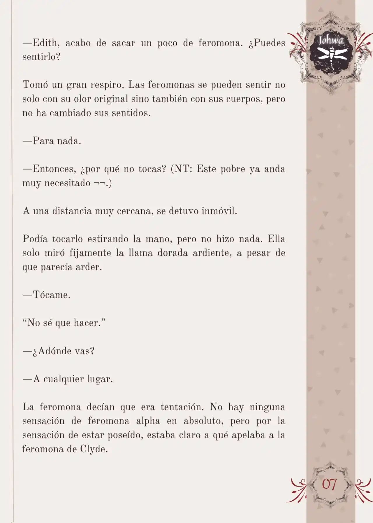 Me Convertí En La Sirvienta Del Obsesivo Príncipe Heredero (Novela) - Capítulo 38 - Página 9 - LectorTMOo