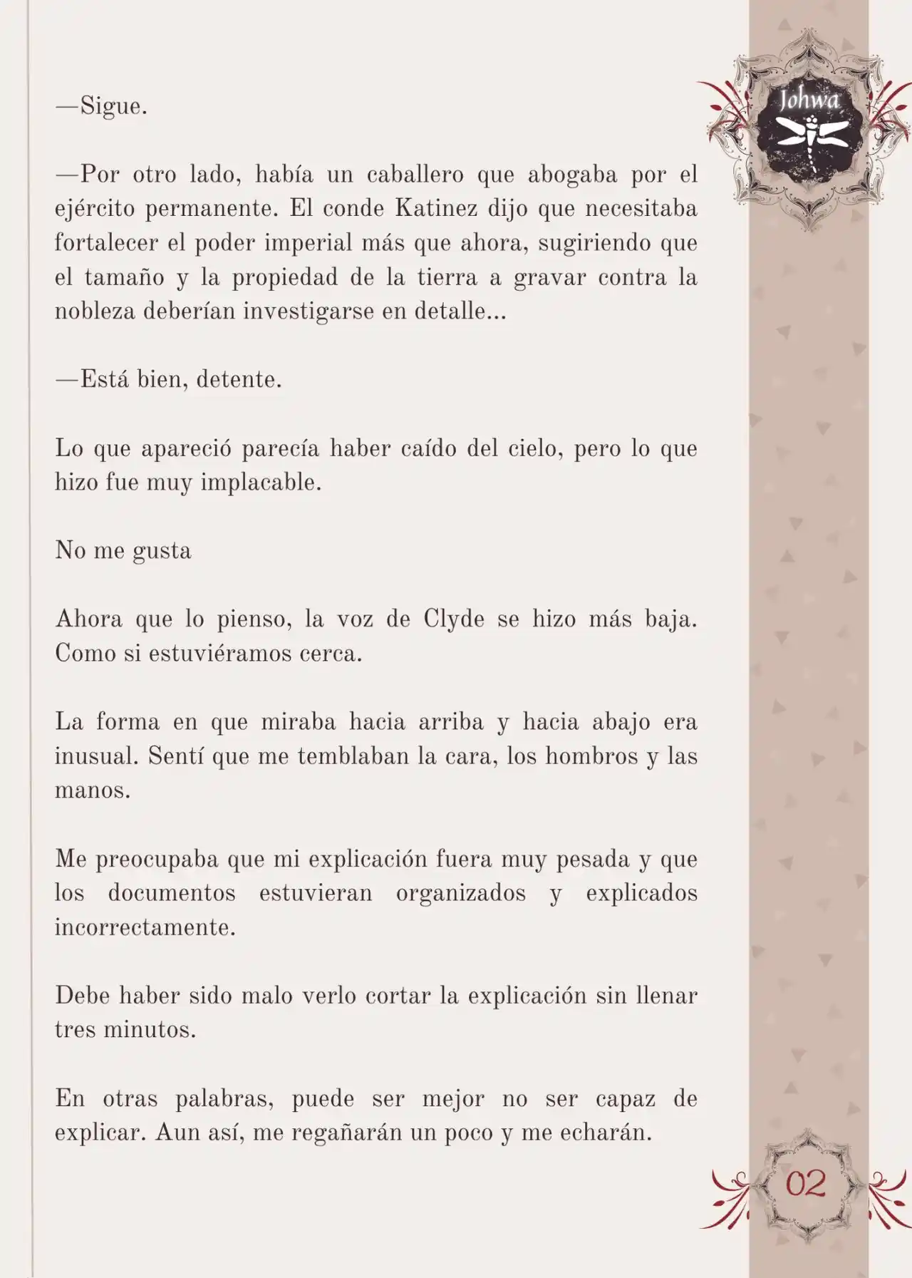 Me Convertí En La Sirvienta Del Obsesivo Príncipe Heredero (Novela) - Capítulo 4 - Página 4 - LectorTMOo