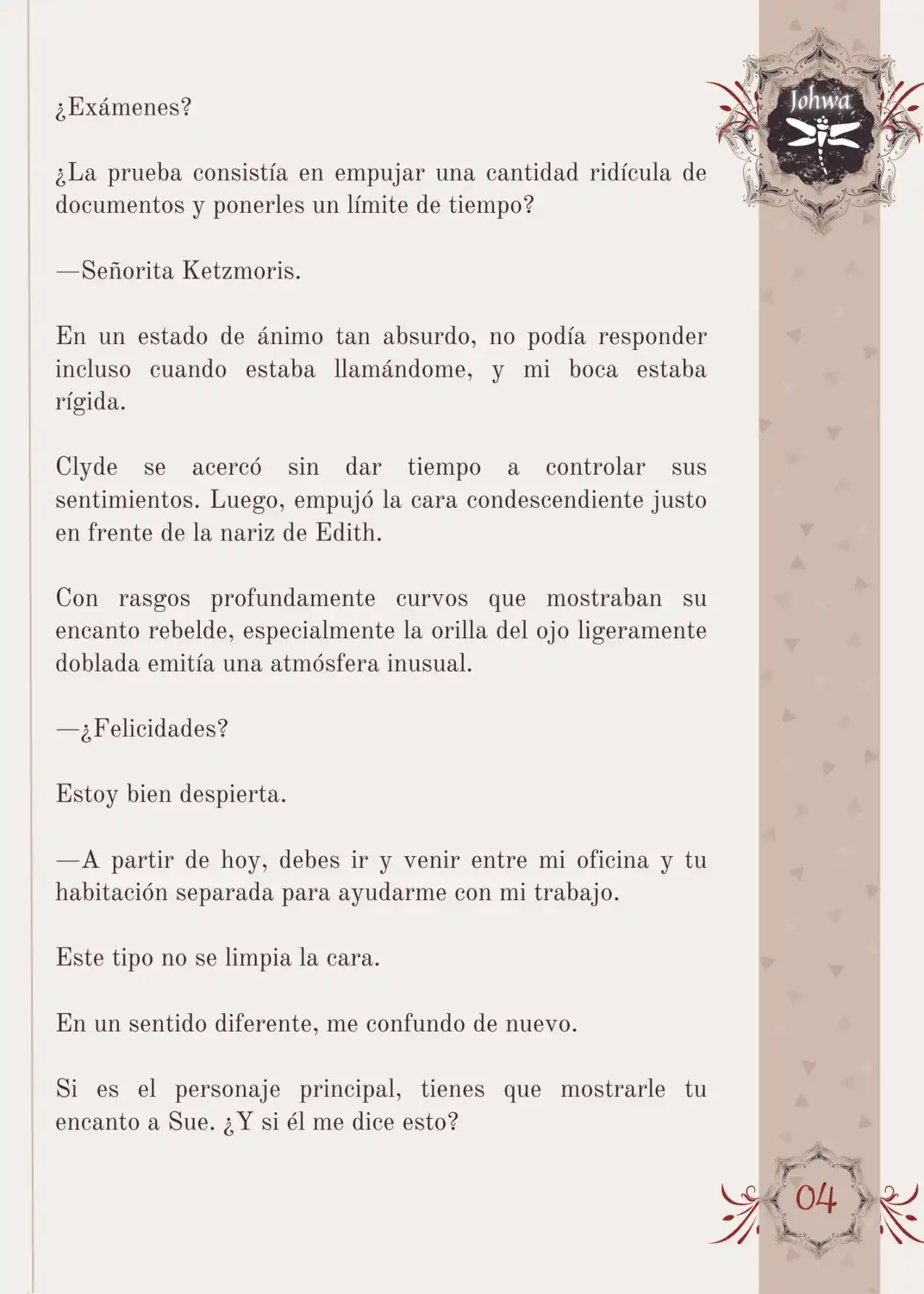 Me Convertí En La Sirvienta Del Obsesivo Príncipe Heredero (Novela) - Capítulo 4 - Página 6 - LectorTMOo
