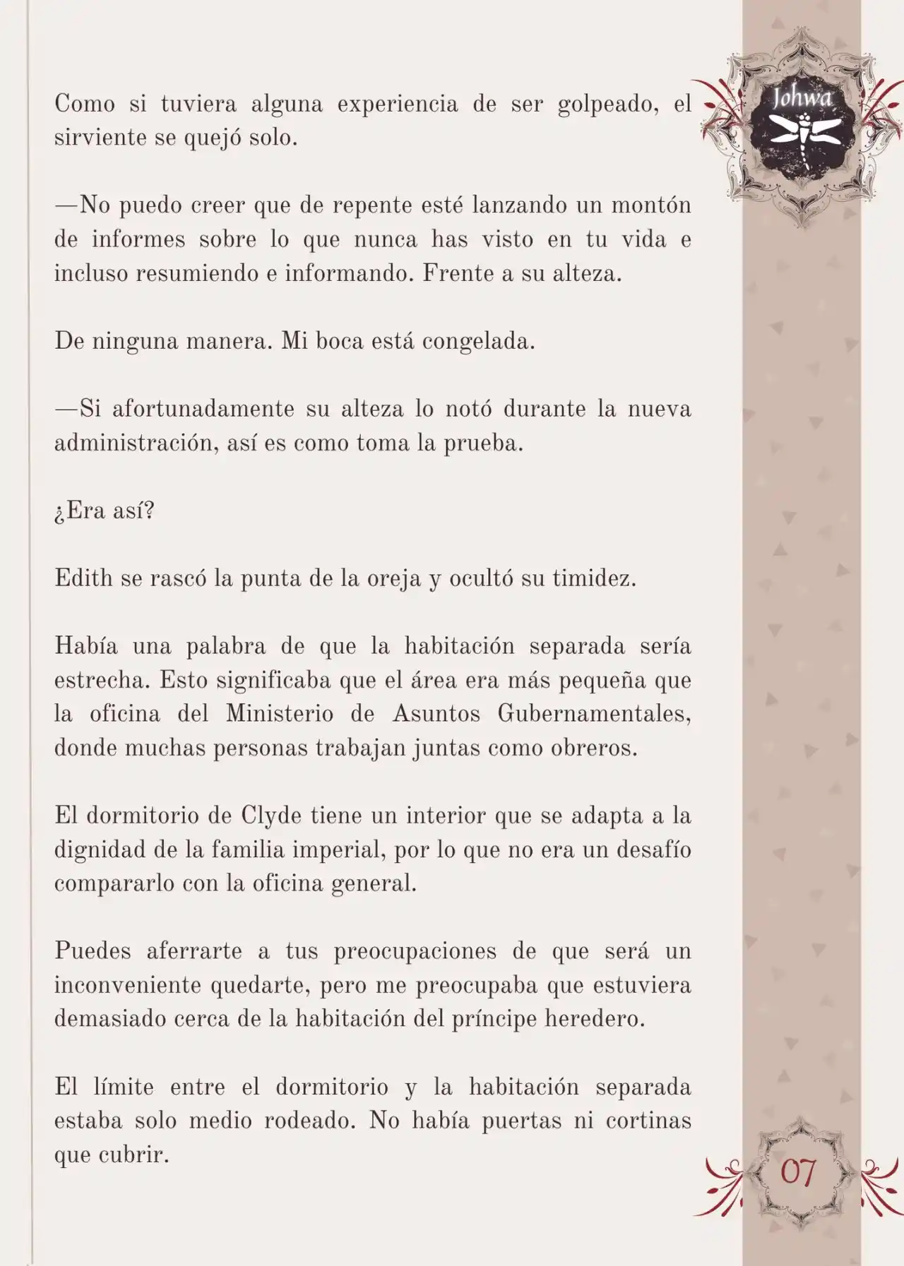 Me Convertí En La Sirvienta Del Obsesivo Príncipe Heredero (Novela) - Capítulo 4 - Página 9 - LectorTMOo