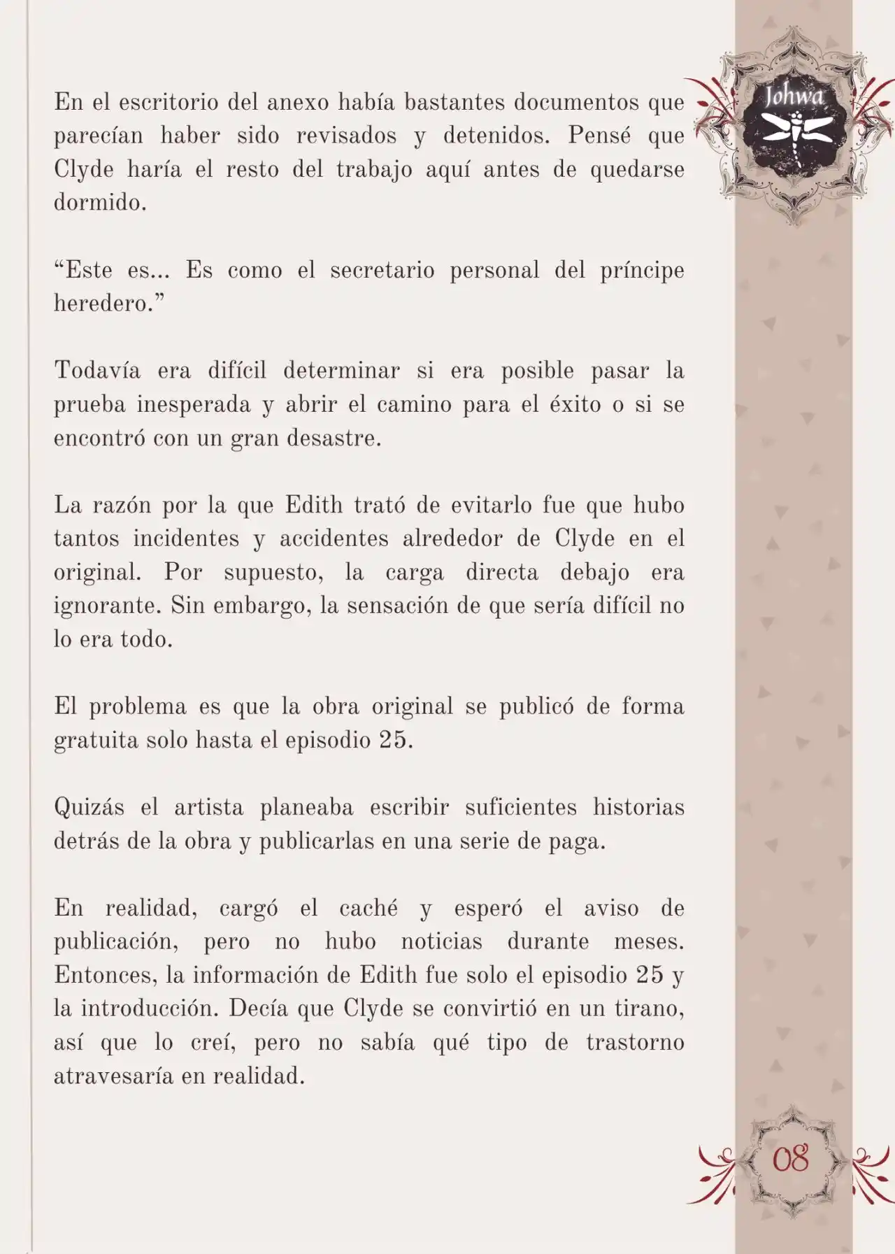 Me Convertí En La Sirvienta Del Obsesivo Príncipe Heredero (Novela) - Capítulo 4 - Página 10 - LectorTMOo