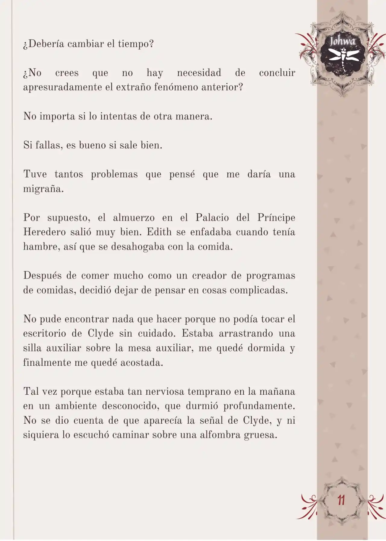 Me Convertí En La Sirvienta Del Obsesivo Príncipe Heredero (Novela) - Capítulo 4 - Página 13 - LectorTMOo