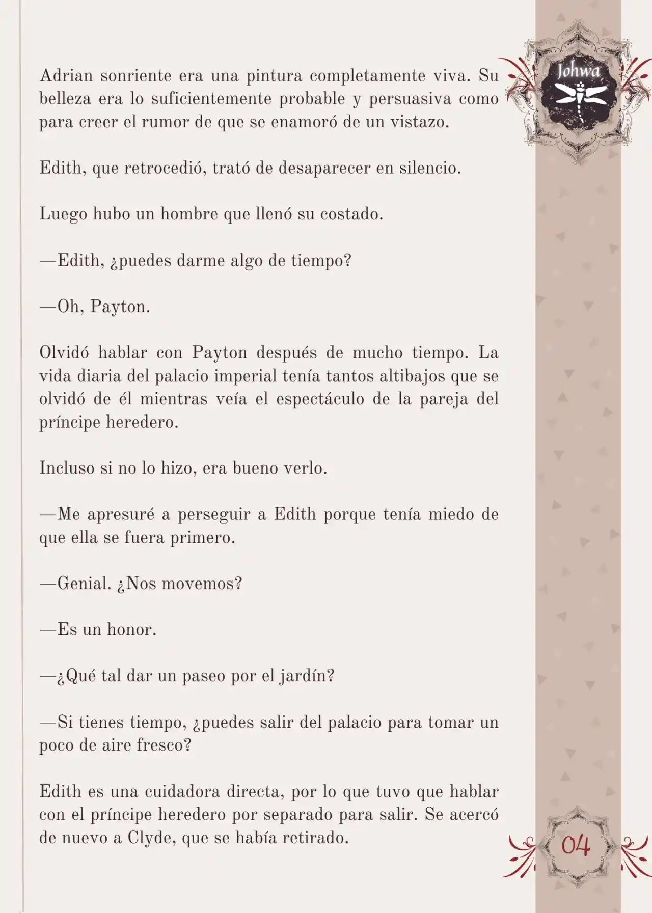 Me Convertí En La Sirvienta Del Obsesivo Príncipe Heredero (Novela) - Capítulo 40 - Página 6 - LectorTMOo