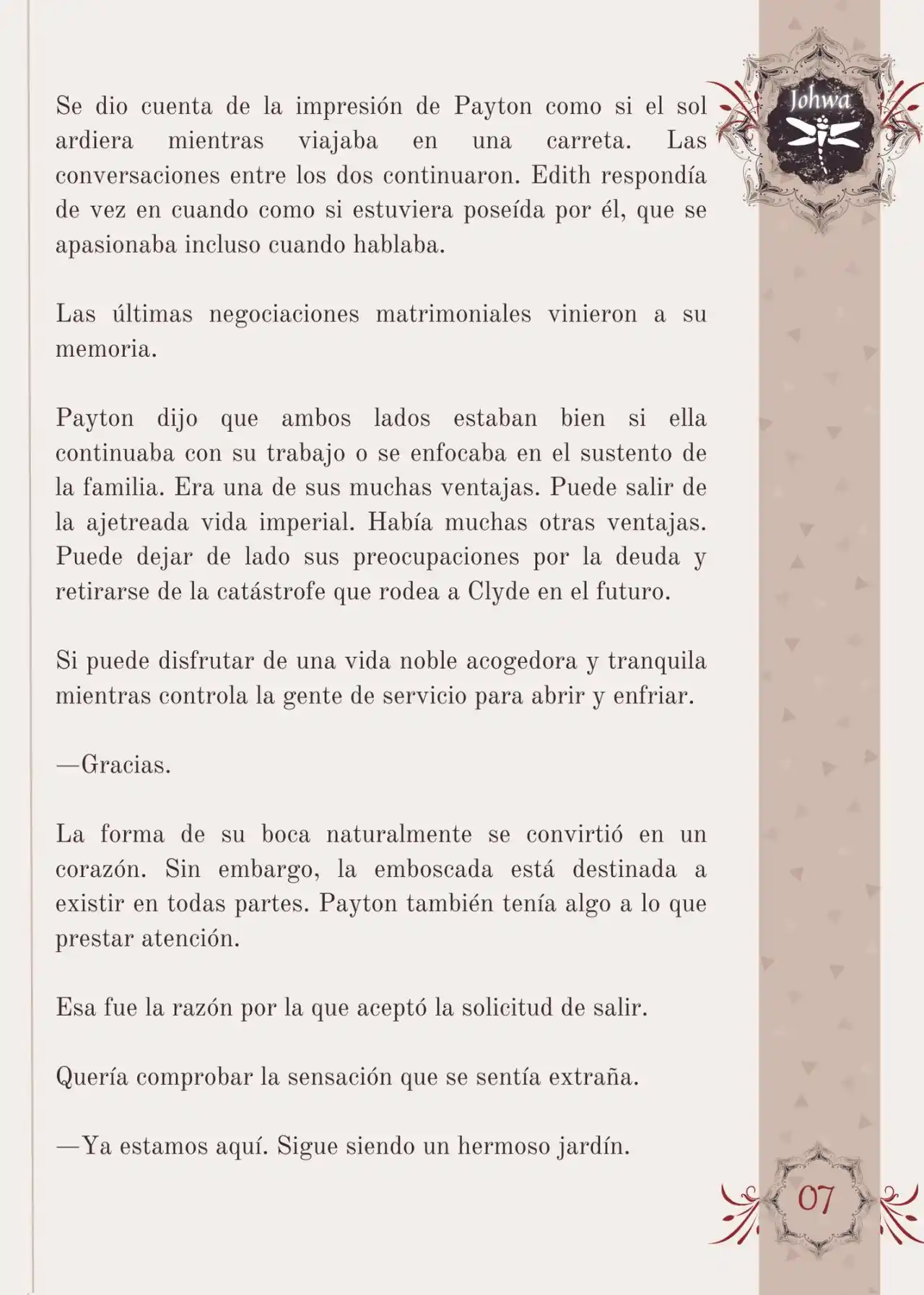 Me Convertí En La Sirvienta Del Obsesivo Príncipe Heredero (Novela) - Capítulo 40 - Página 9 - LectorTMOo
