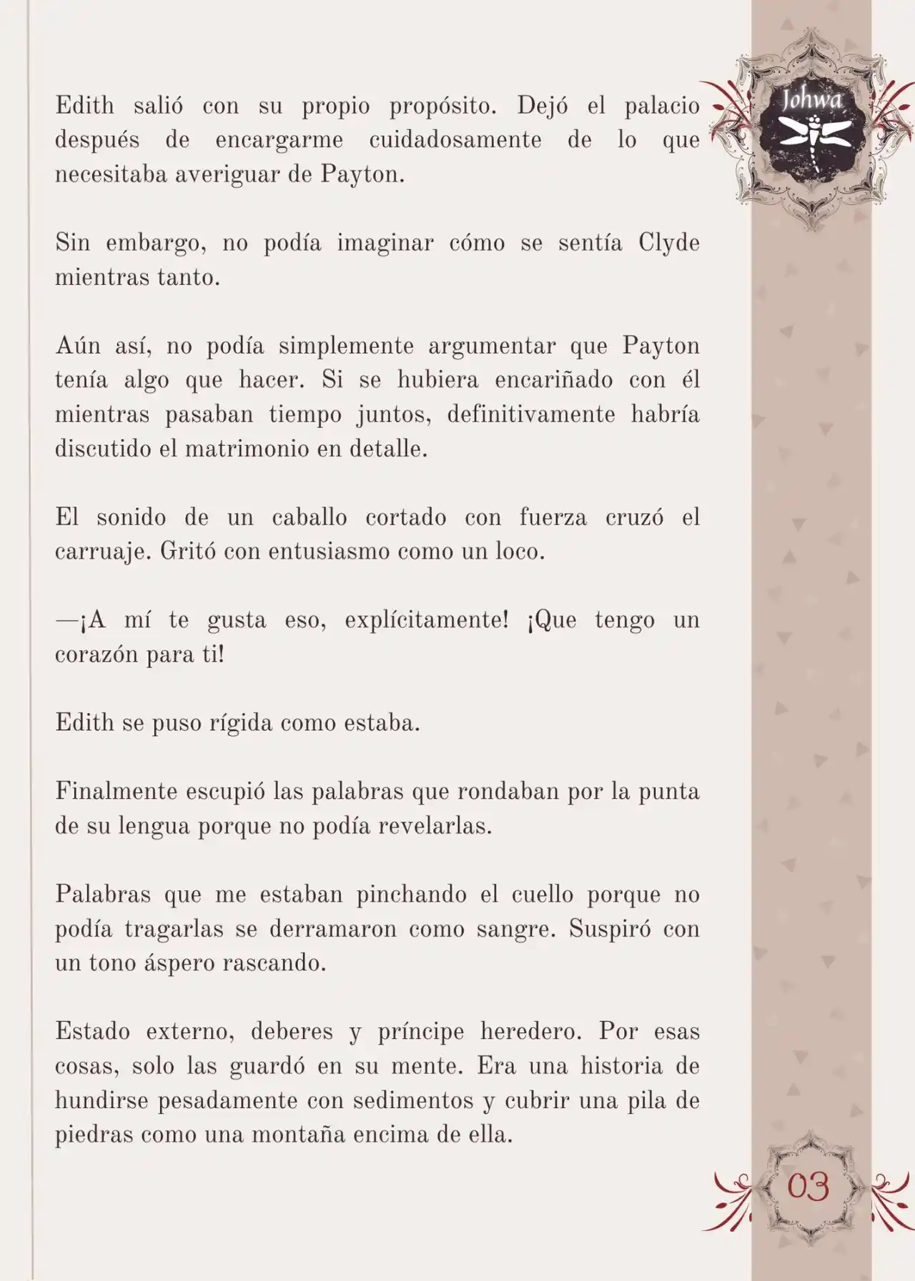 Me Convertí En La Sirvienta Del Obsesivo Príncipe Heredero (Novela) - Capítulo 42 - Página 5 - LectorTMOo