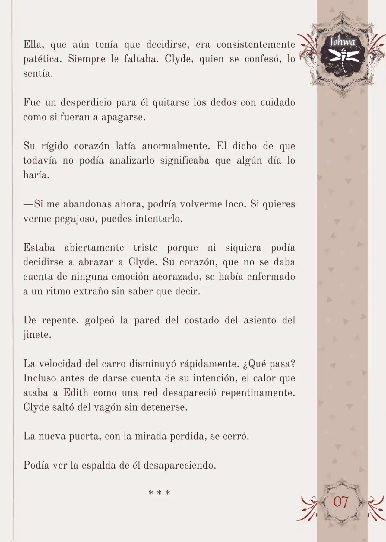 Me Convertí En La Sirvienta Del Obsesivo Príncipe Heredero (Novela) - Capítulo 42 - Página 9 - LectorTMOo