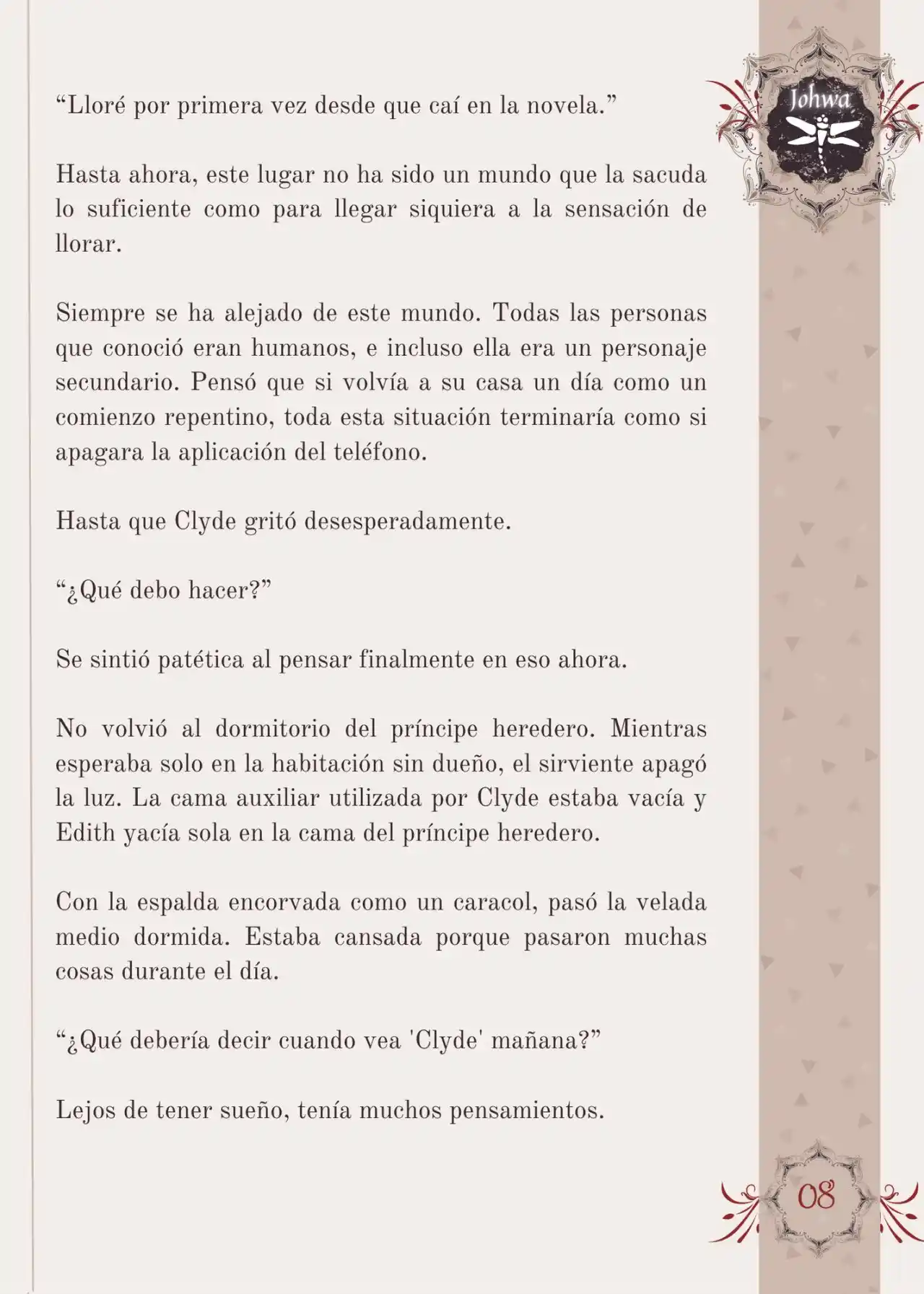 Me Convertí En La Sirvienta Del Obsesivo Príncipe Heredero (Novela) - Capítulo 42 - Página 10 - LectorTMOo