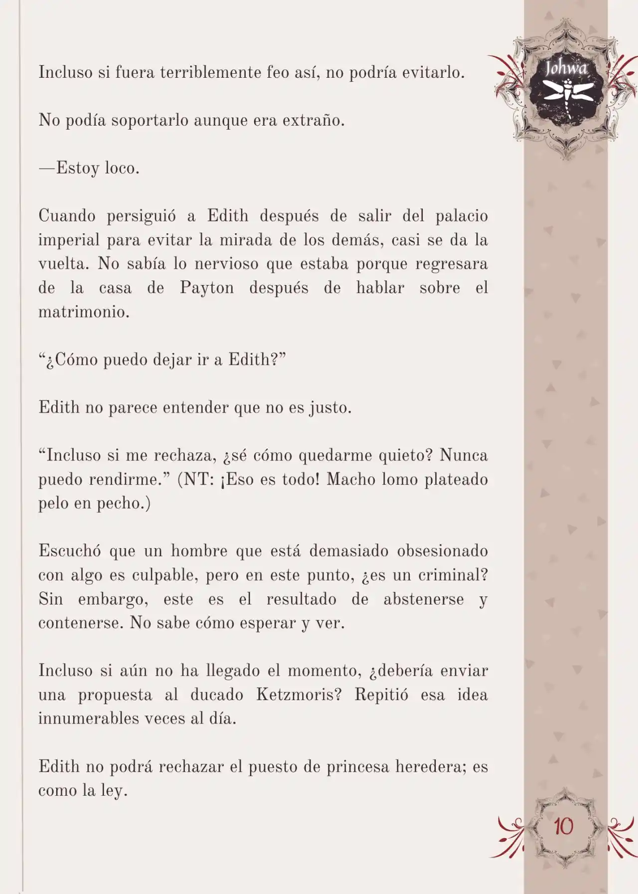 Me Convertí En La Sirvienta Del Obsesivo Príncipe Heredero (Novela) - Capítulo 42 - Página 12 - LectorTMOo