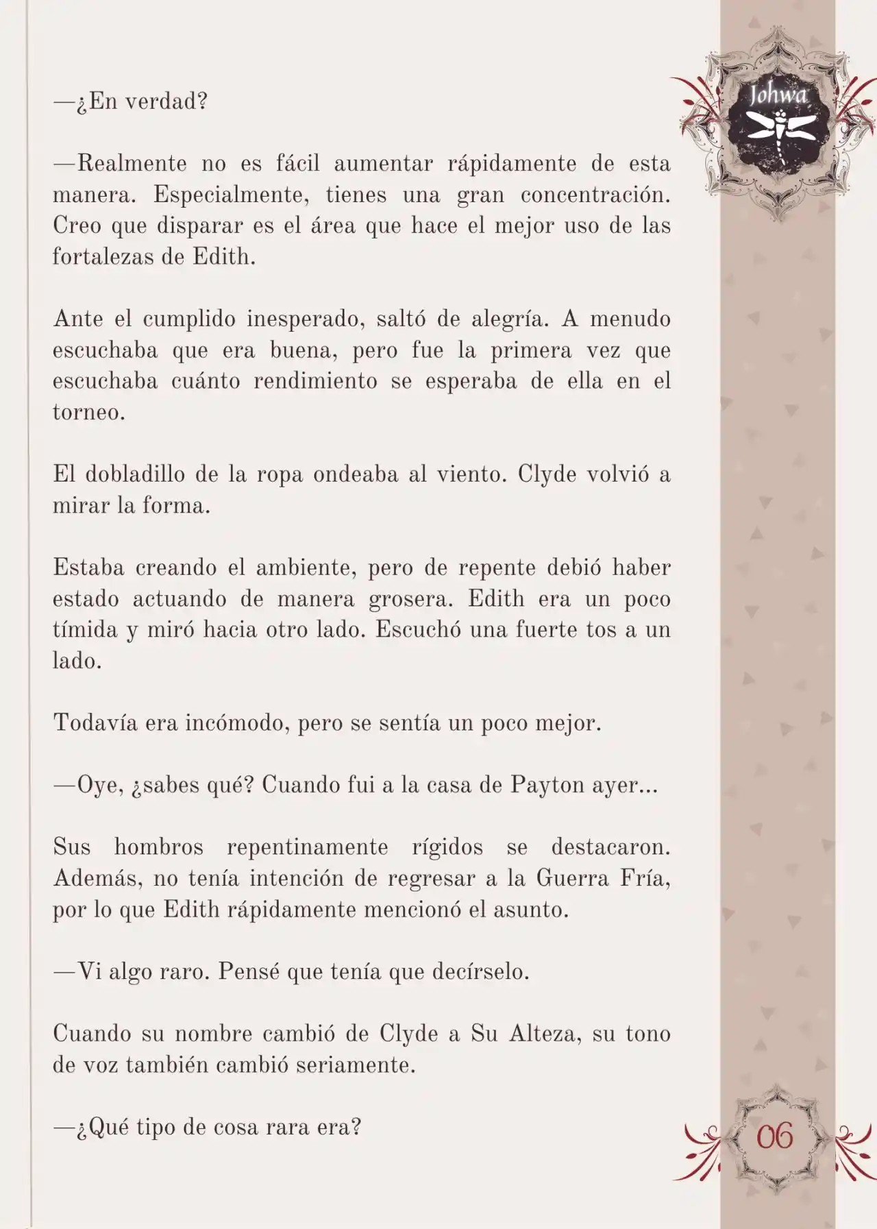 Me Convertí En La Sirvienta Del Obsesivo Príncipe Heredero (Novela) - Capítulo 43 - Página 8 - LectorTMOo